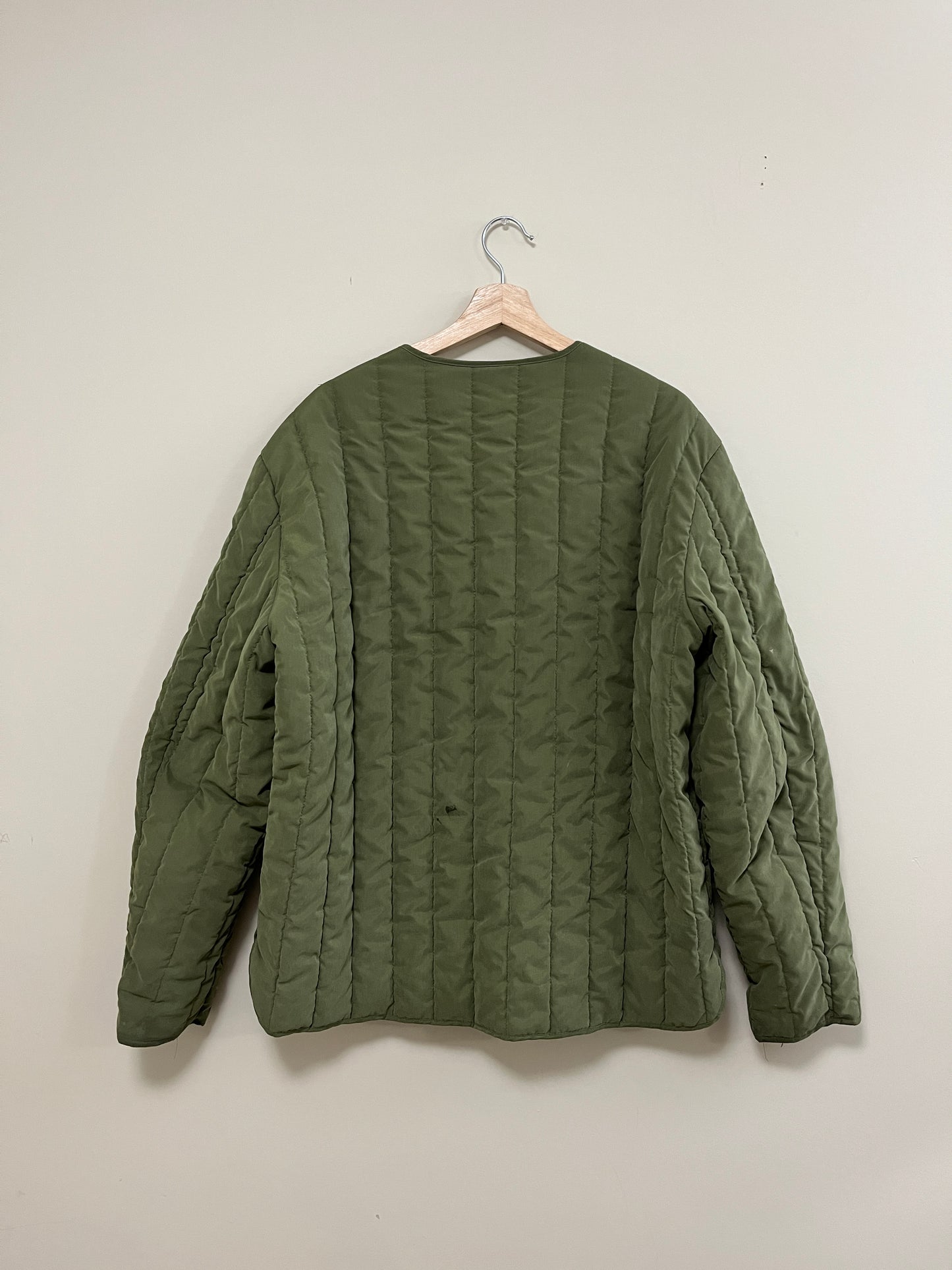 Green Liner Quilted Jacket