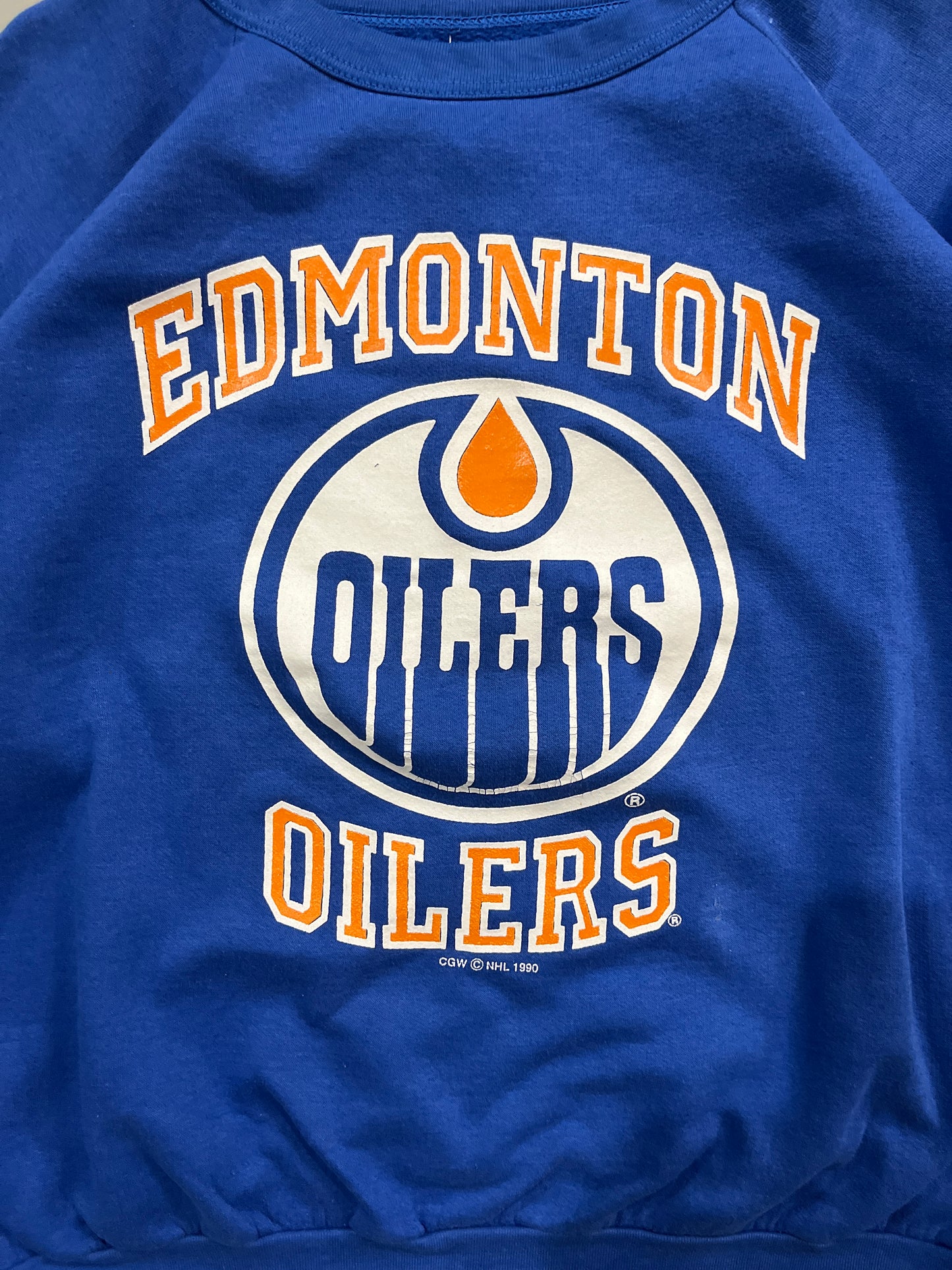 Vintage 90's Edmonton Oilers Sweater