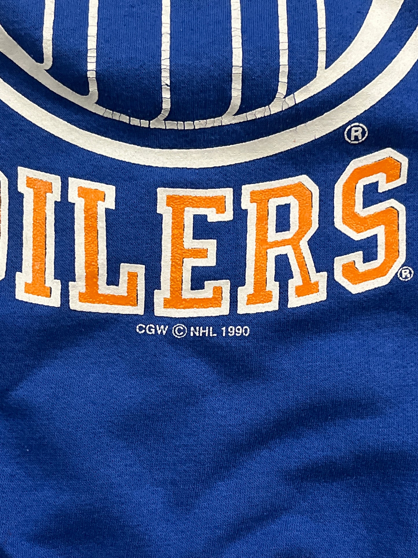 Vintage 90's Edmonton Oilers Sweater