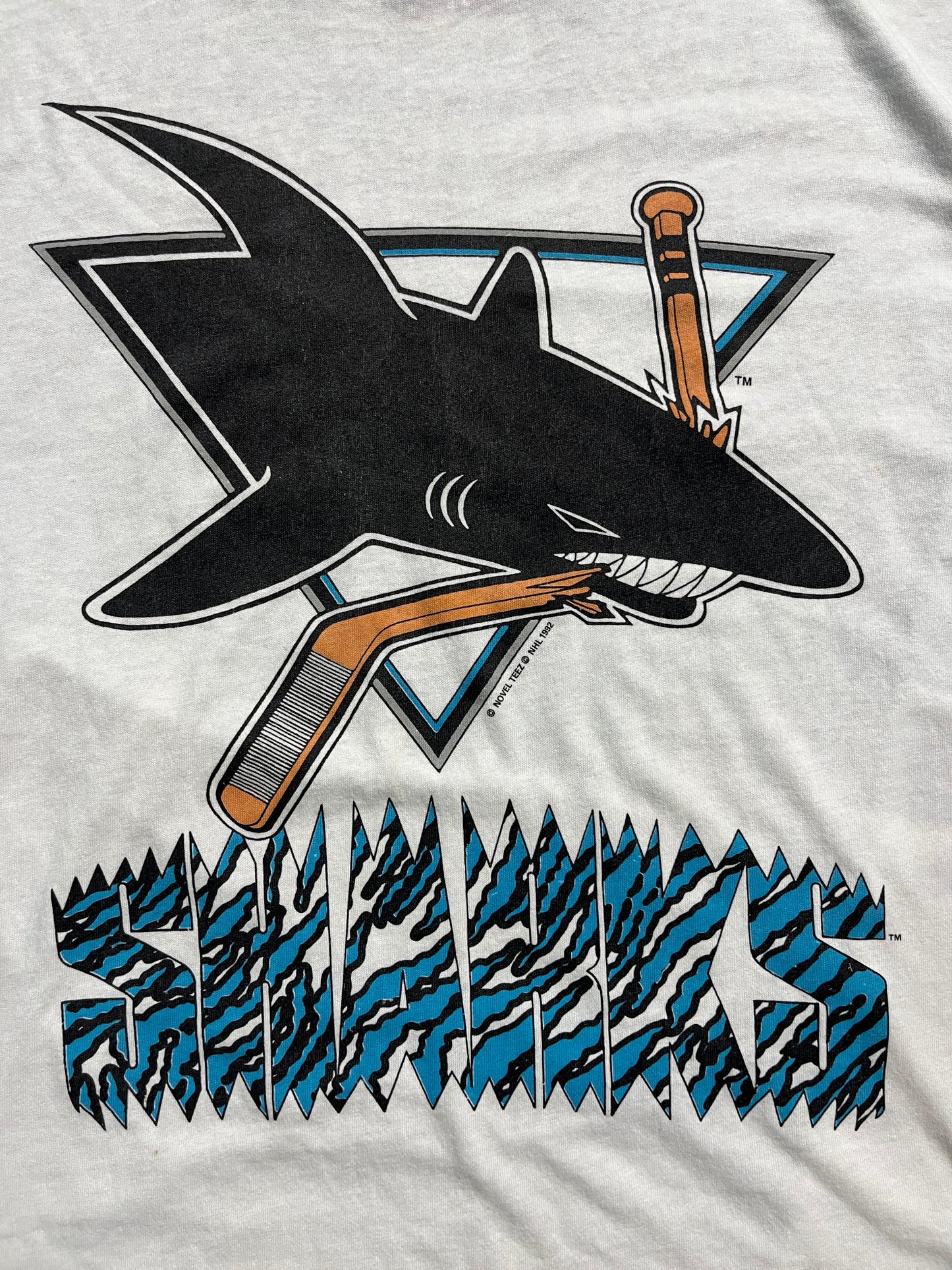 Vintage 90's San Jose Sharks Tee