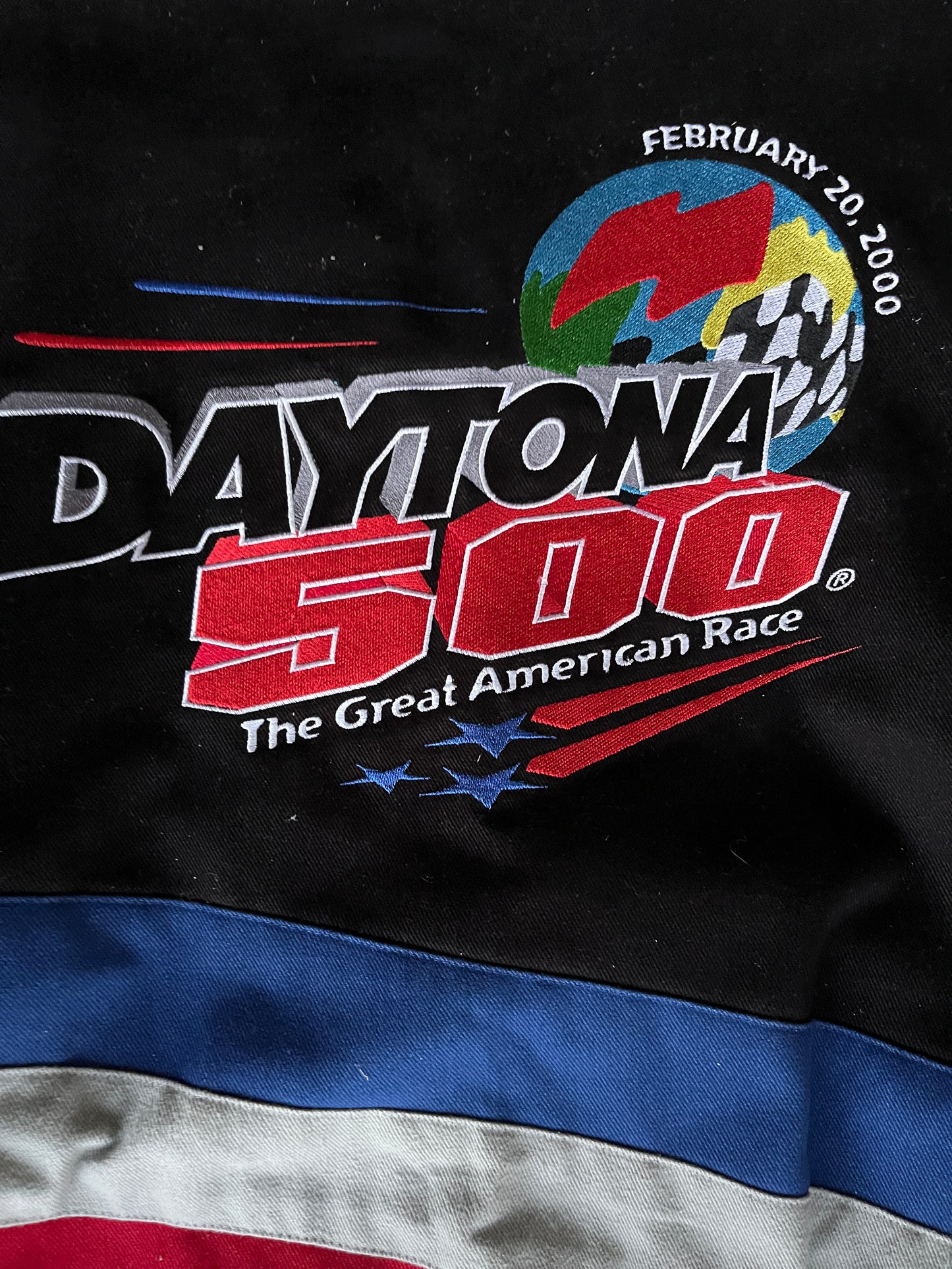 Rare Daytona 500 Great American Race 2000 Nascar Racing Jacket