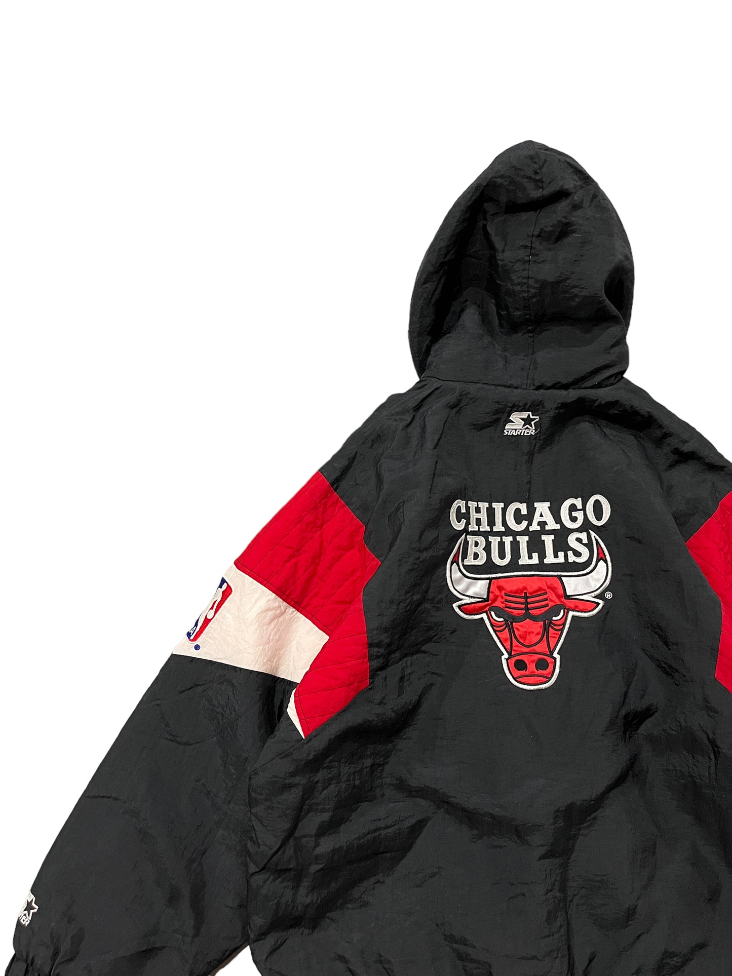 Vintage Starter Chicago Bulls Half Zip Jacket