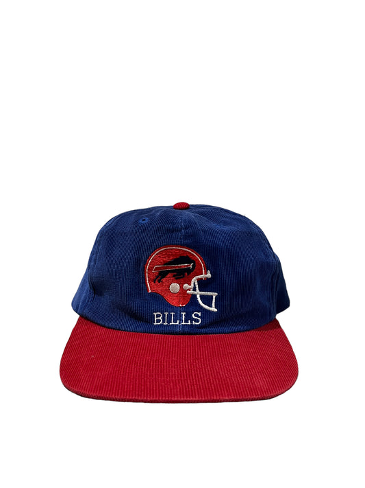 Vintage NFL Buffalo Bills Corduroy Snapback Hat