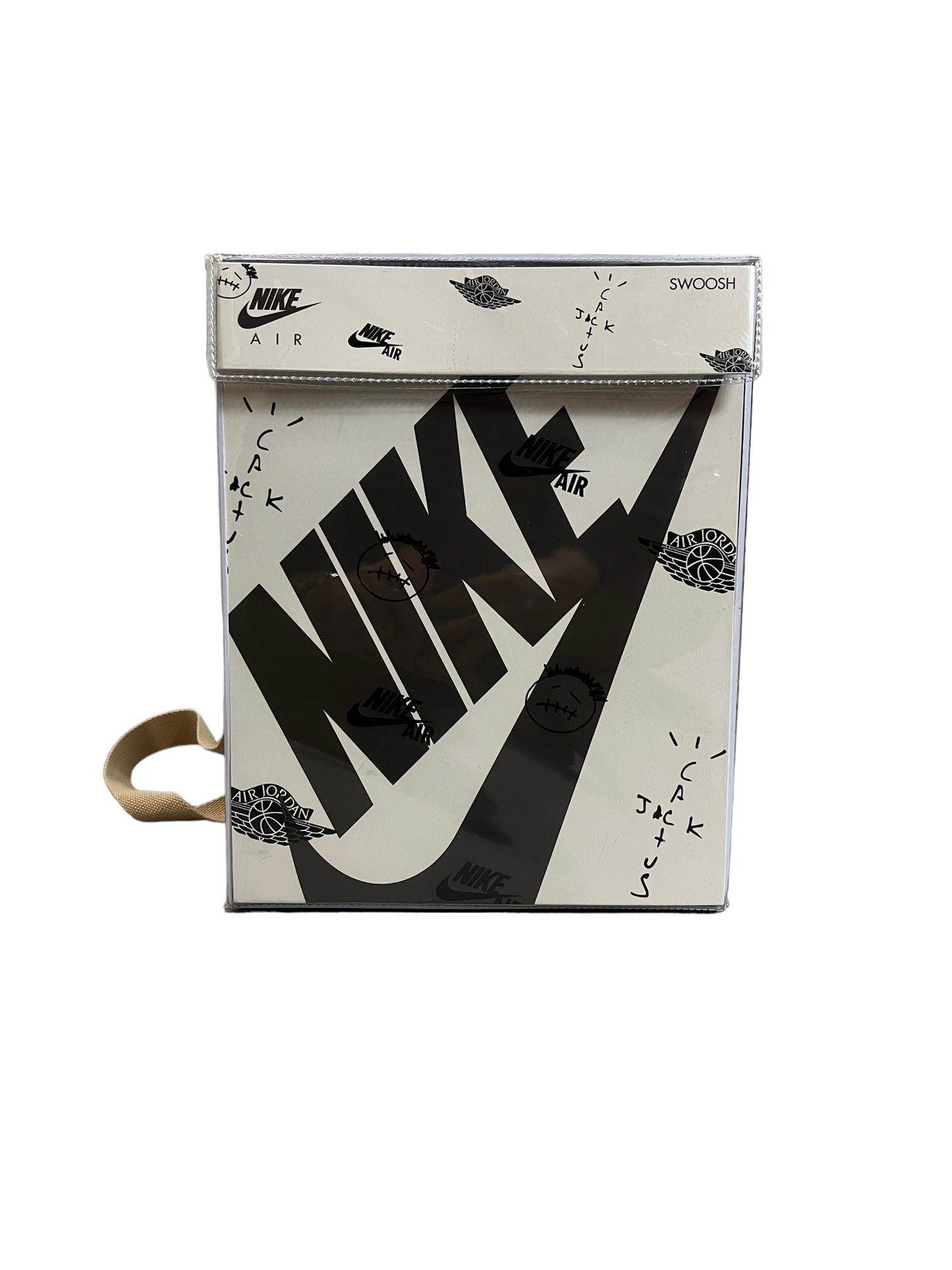 Custom Handmade Nike Box Bags - Large (Black)