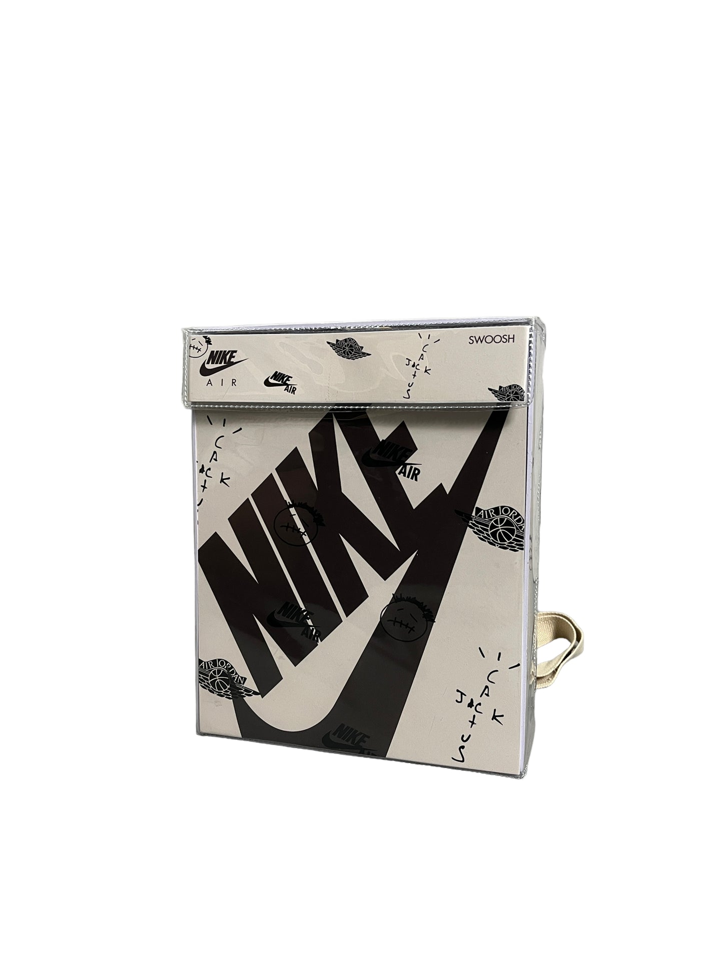 Custom Handmade Nike Box Bags - Large (Black)