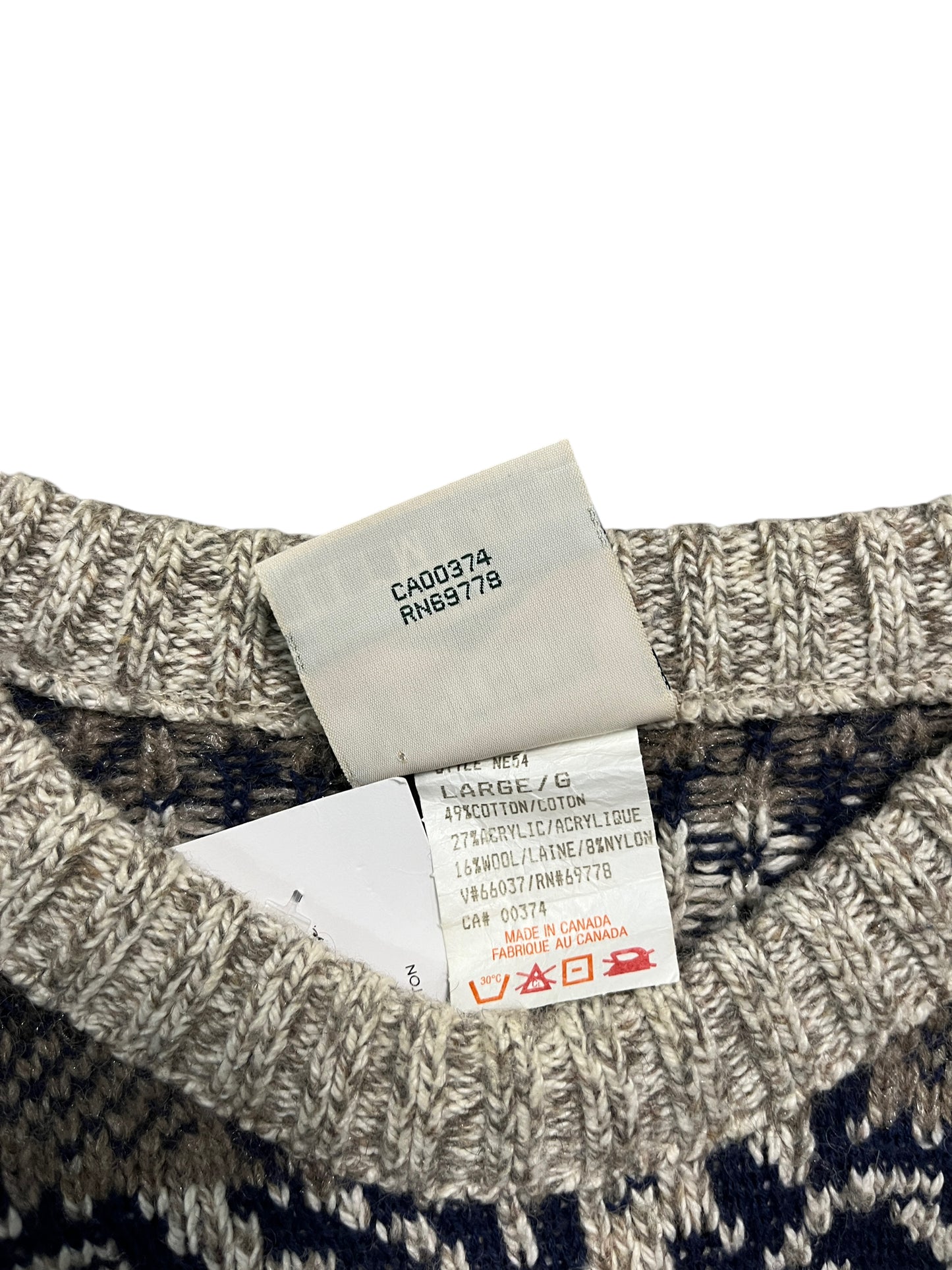 Vintage Northern Elements Knit Sweater