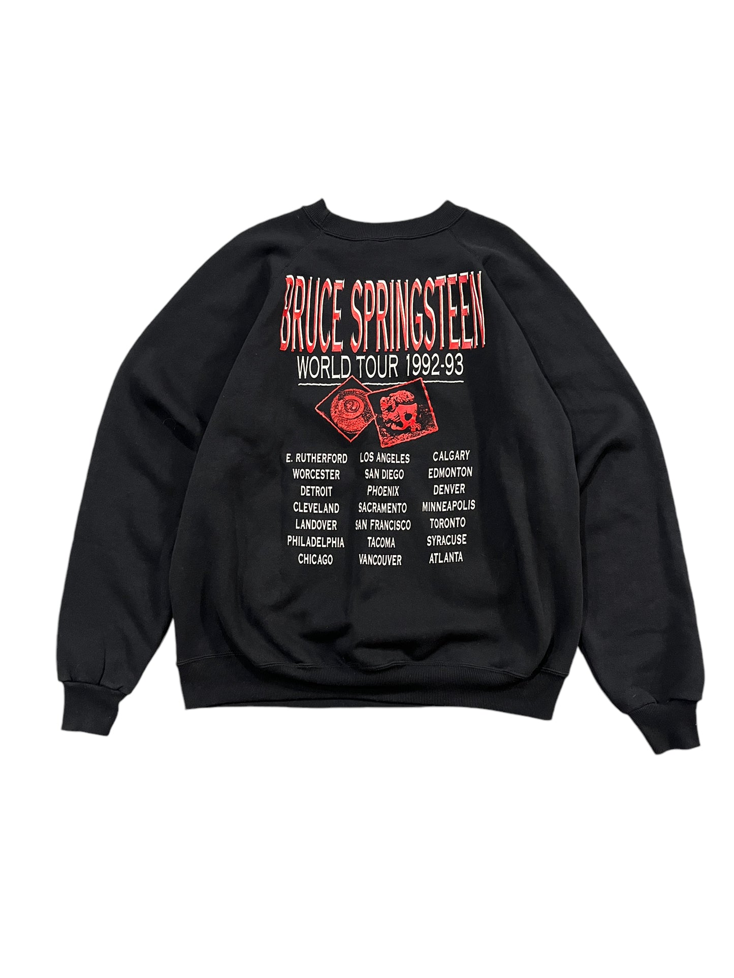 Rare Vintage 90's Bruce Springsteen 1992-1993 World Tour Sweater