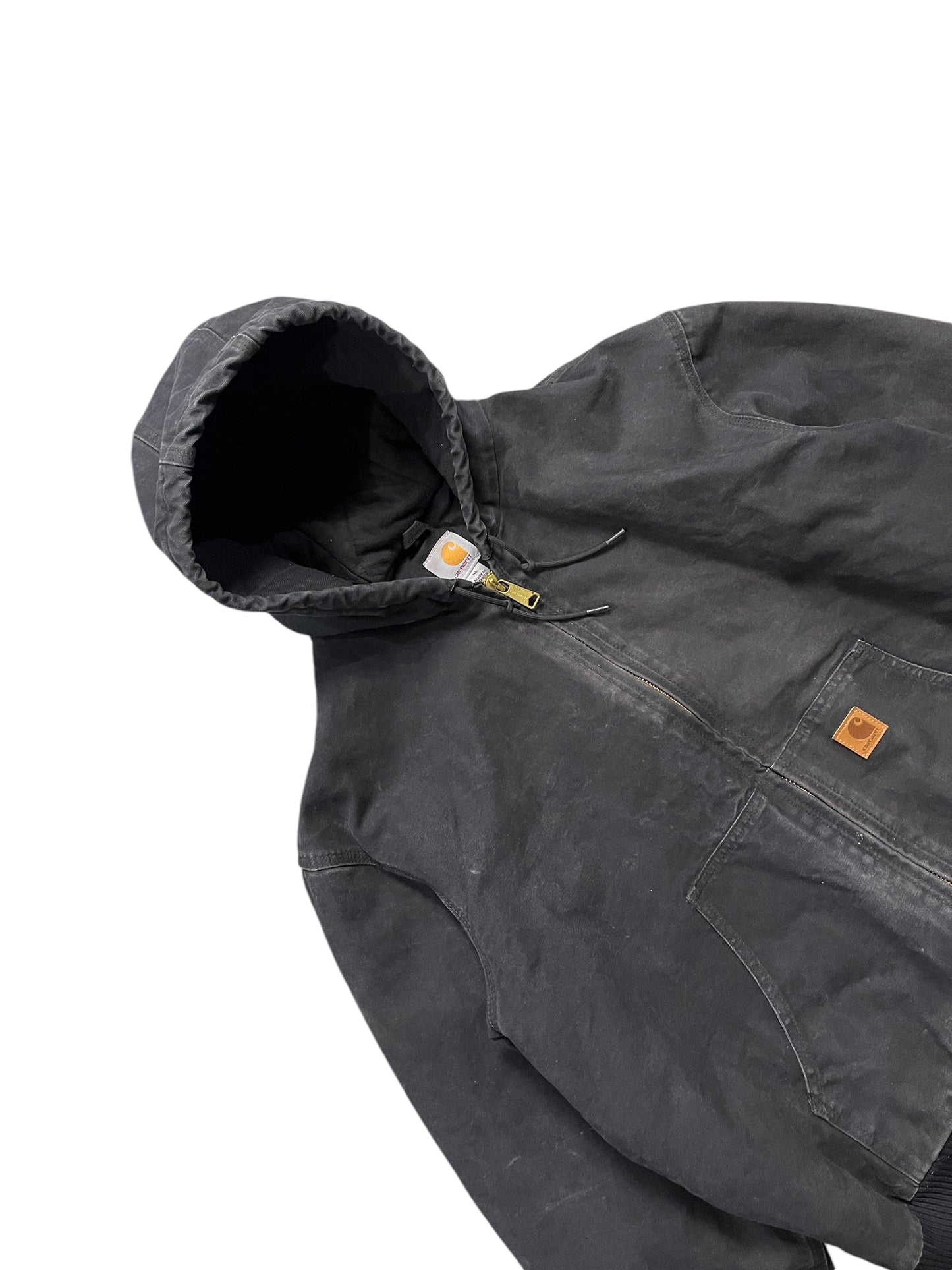 Vintage Carhartt Distressed Hooded Jacket