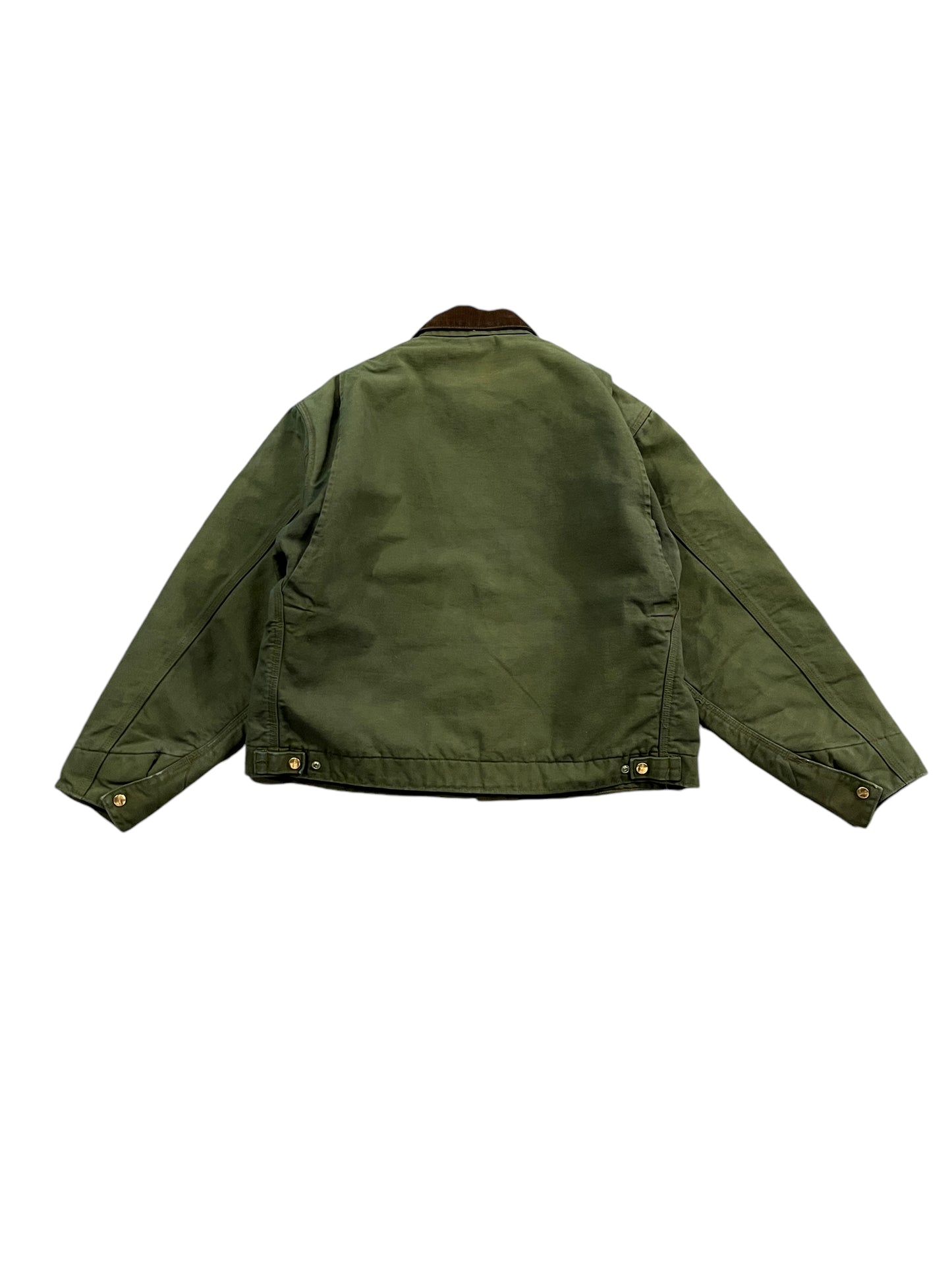 Vintage 1 of 1 Rework Carhartt Detroit Jacket Avocado Green