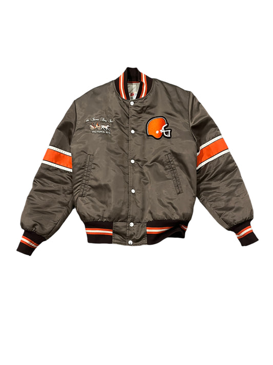 Rare Vintage NFL Cleveland Browns Bomber Jacket