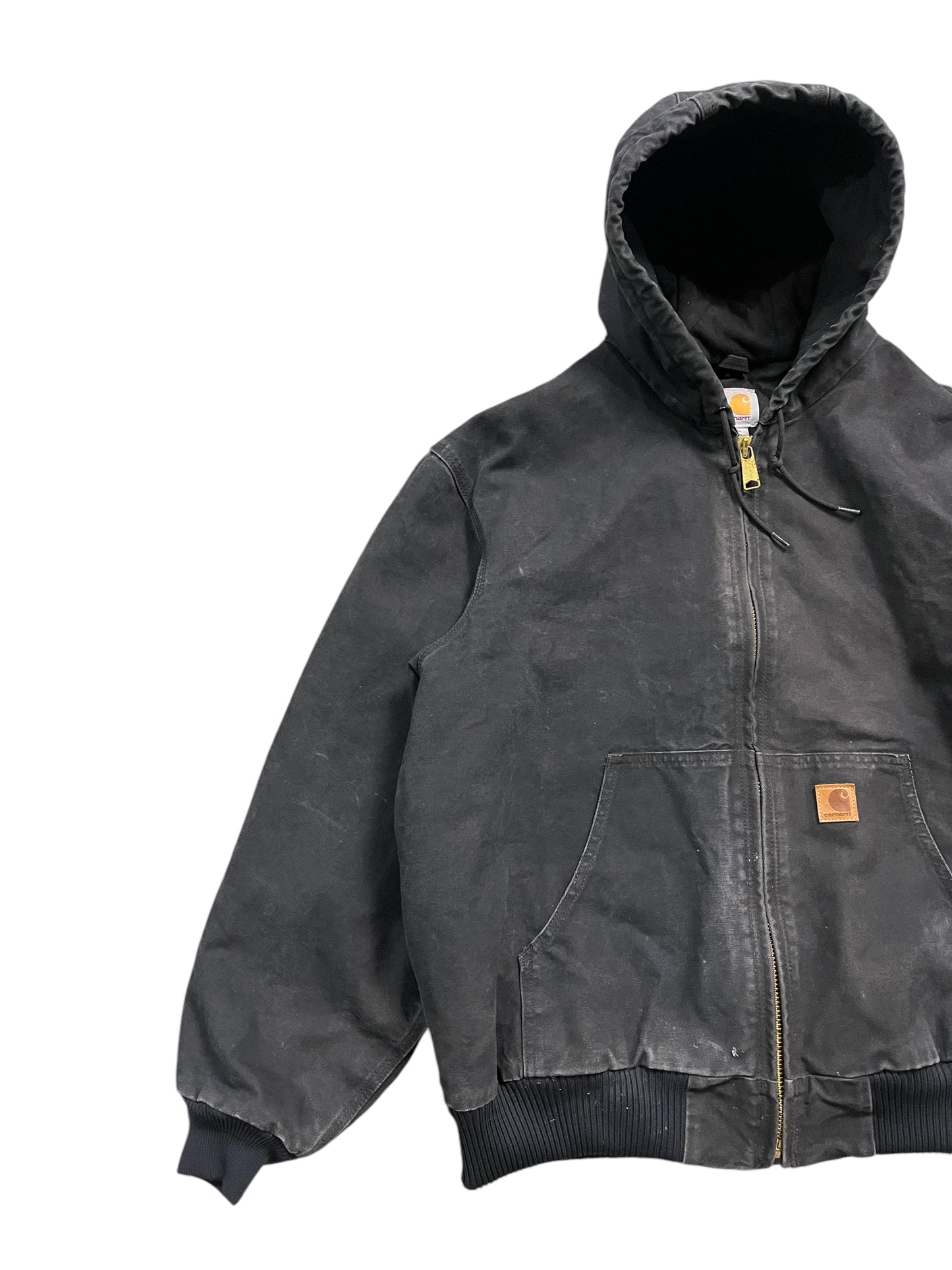 Vintage Carhartt Distressed Hooded Jacket