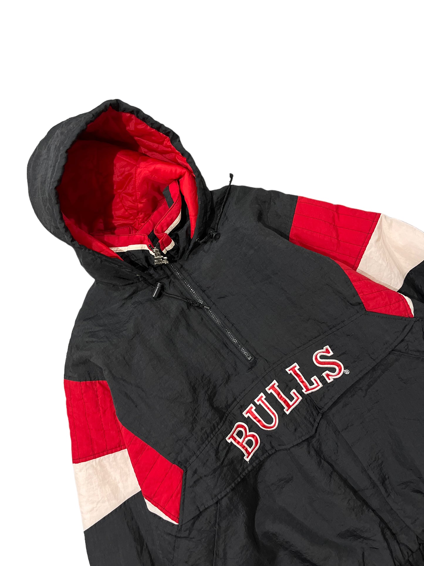 Vintage Starter Chicago Bulls Half Zip Jacket