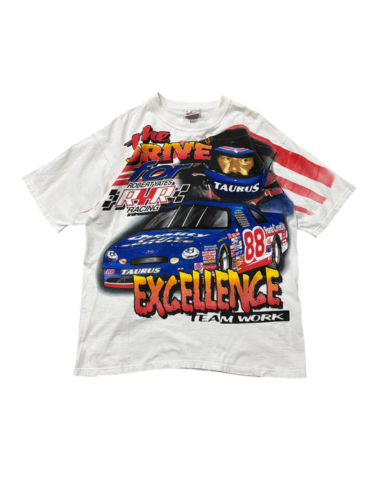 Vintage Nascar The Drive For Excellence "Robert Yates" AOP Tee