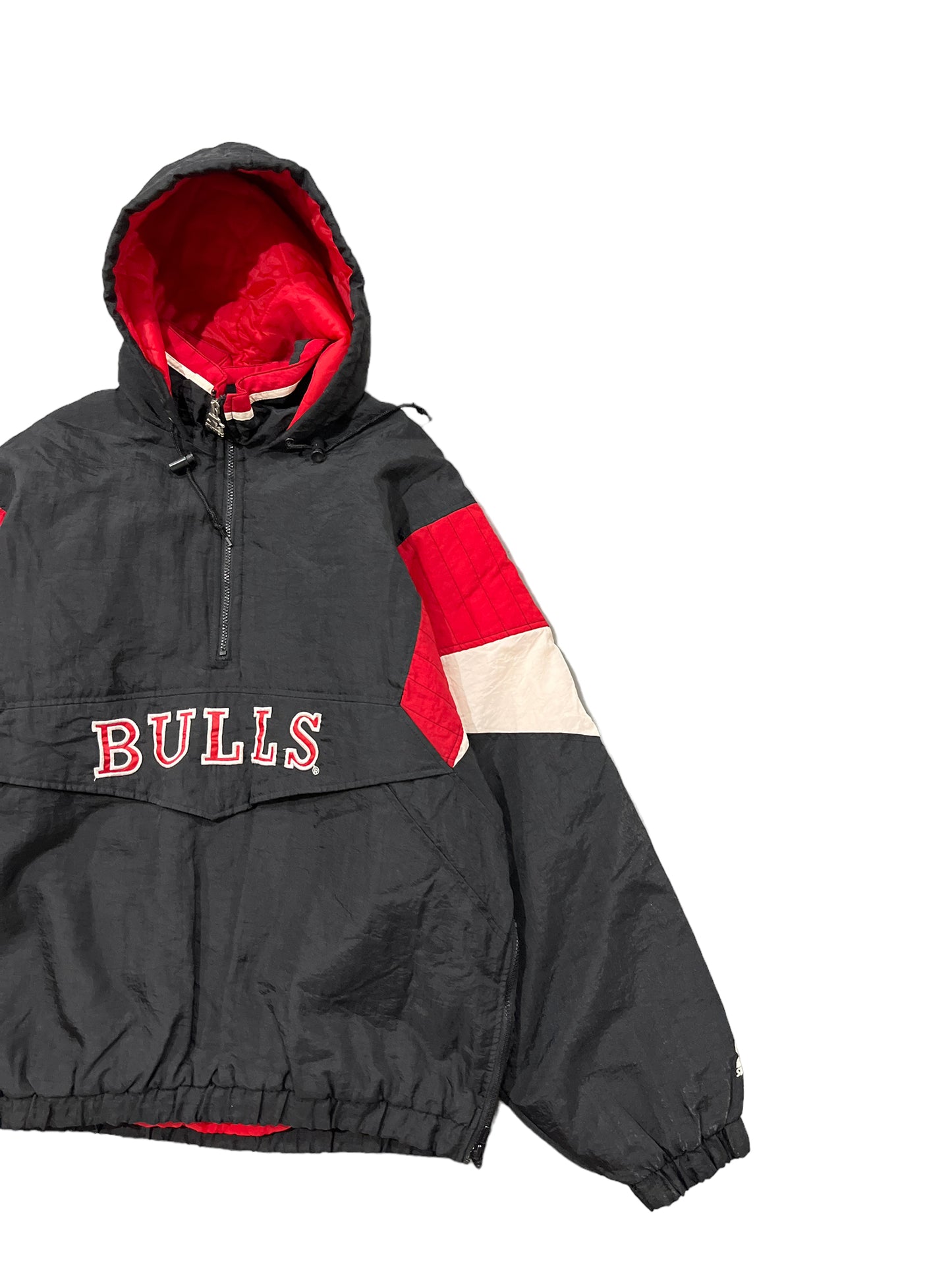 Vintage Starter Chicago Bulls Half Zip Jacket