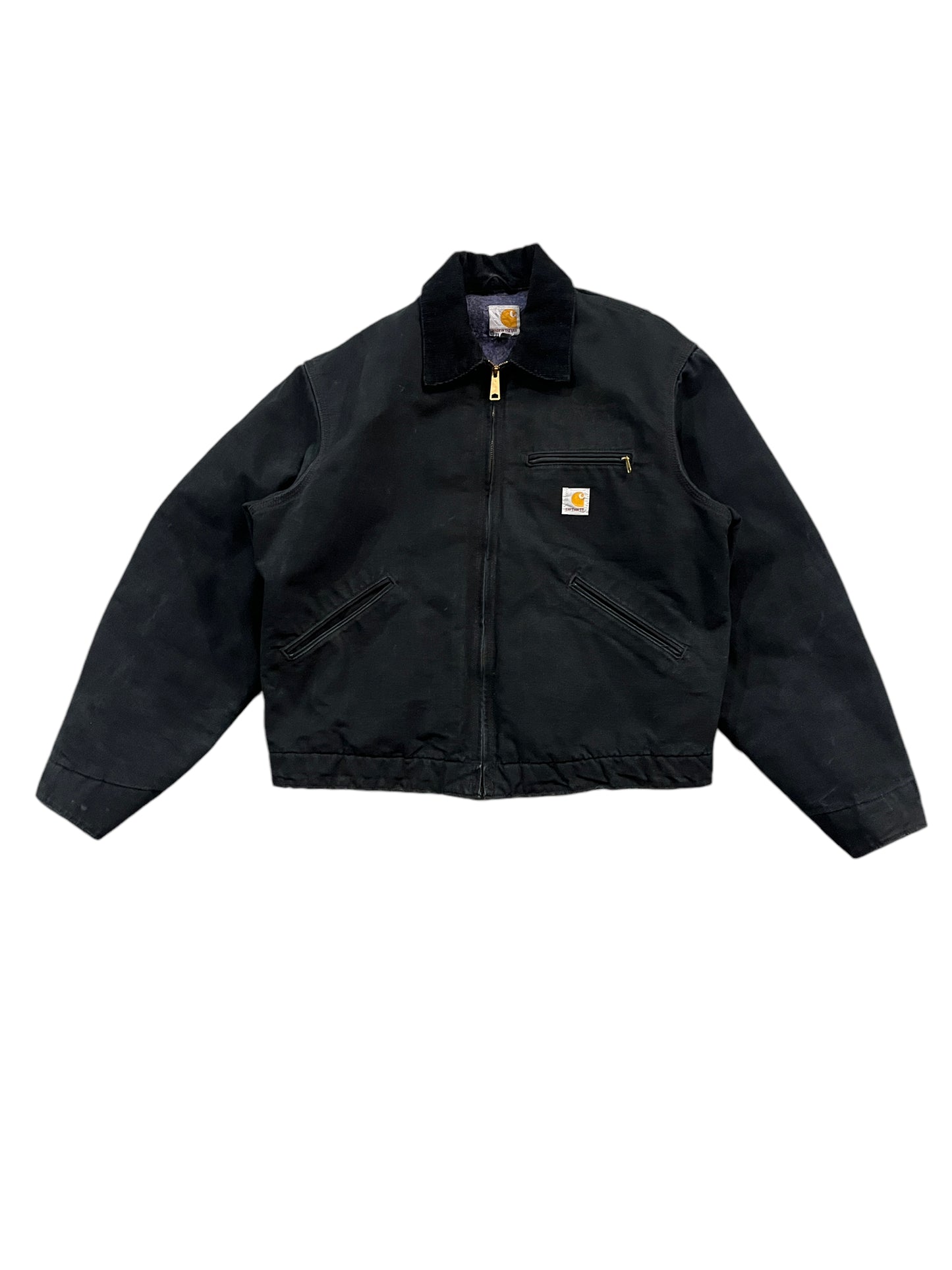 Vintage Carhartt Detroit Jacket Black - Large