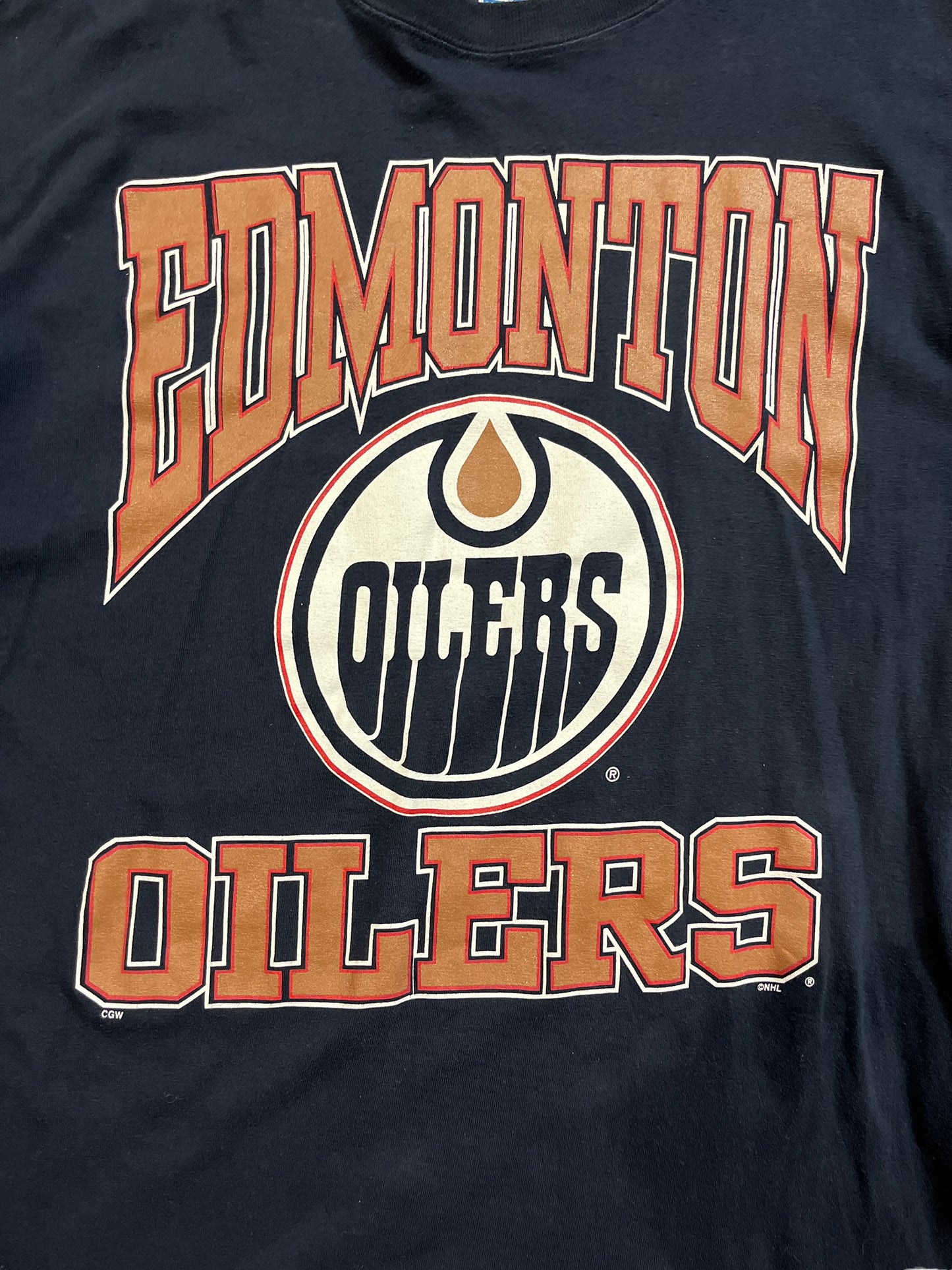 Vintage Edmonton Oilers Tee