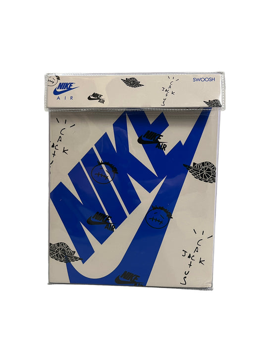 Custom Handmade Nike Box Bag - Large (Blue)