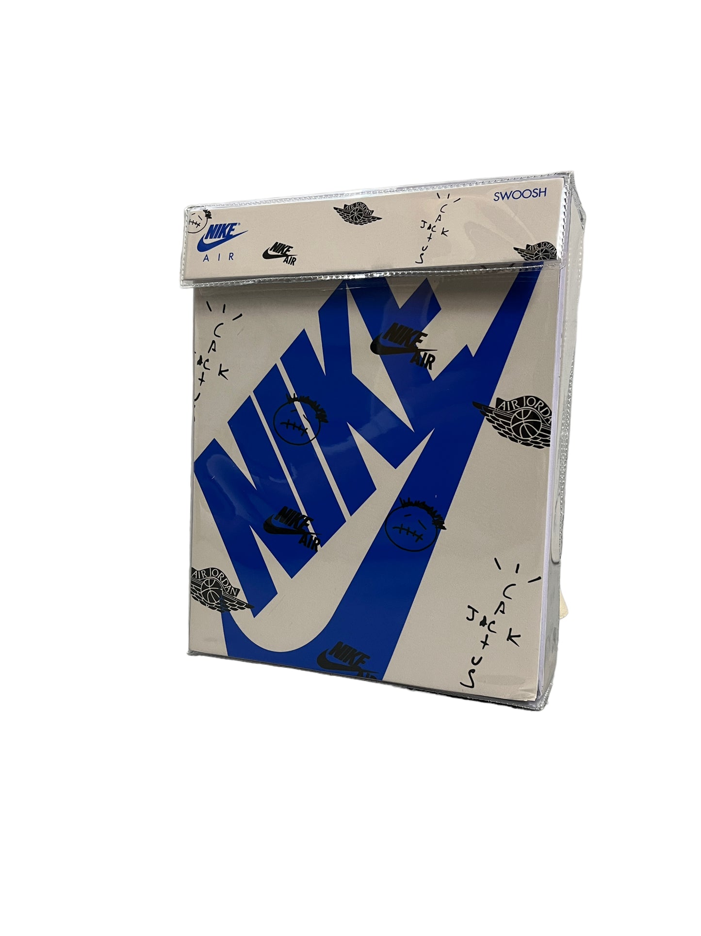 Custom Handmade Nike Box Bag - Large (Blue)