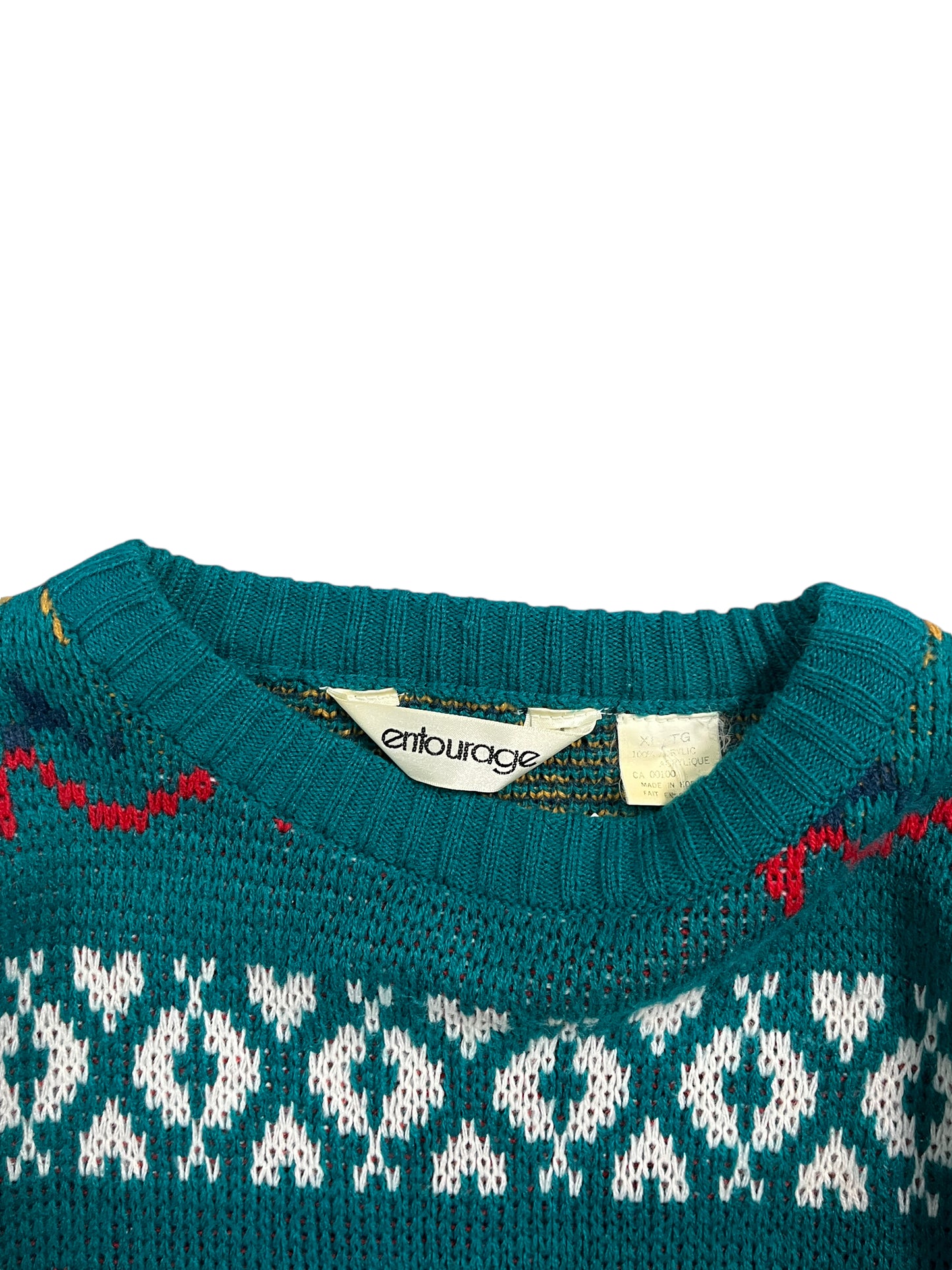 Vintage Entourage Knit Sweater