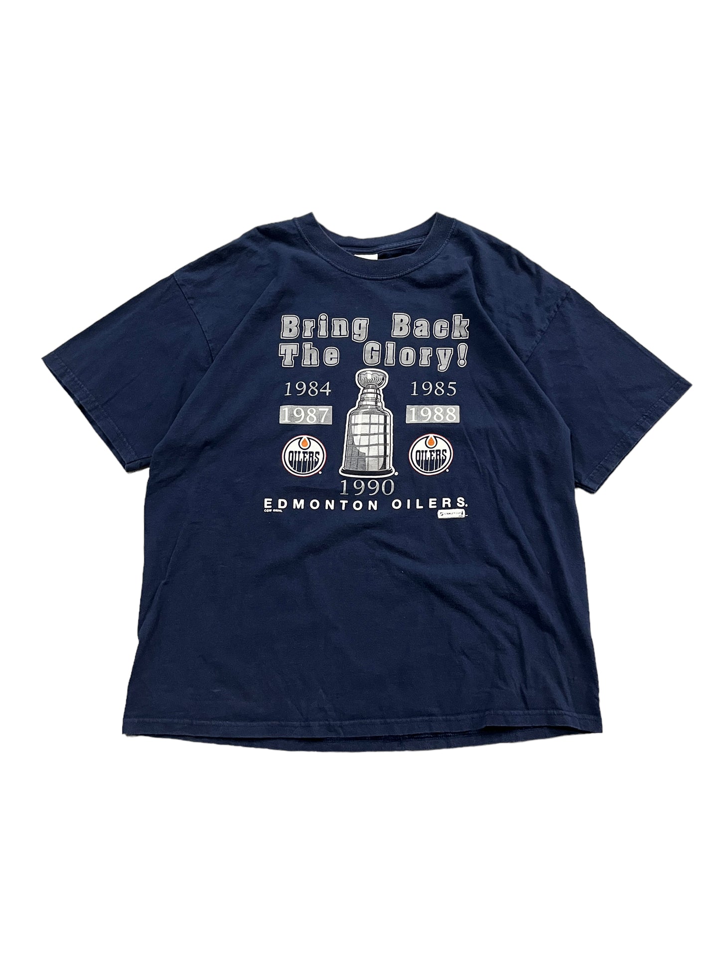 Vintage Edmonton Oilers "Bring Back The Glory" Tee