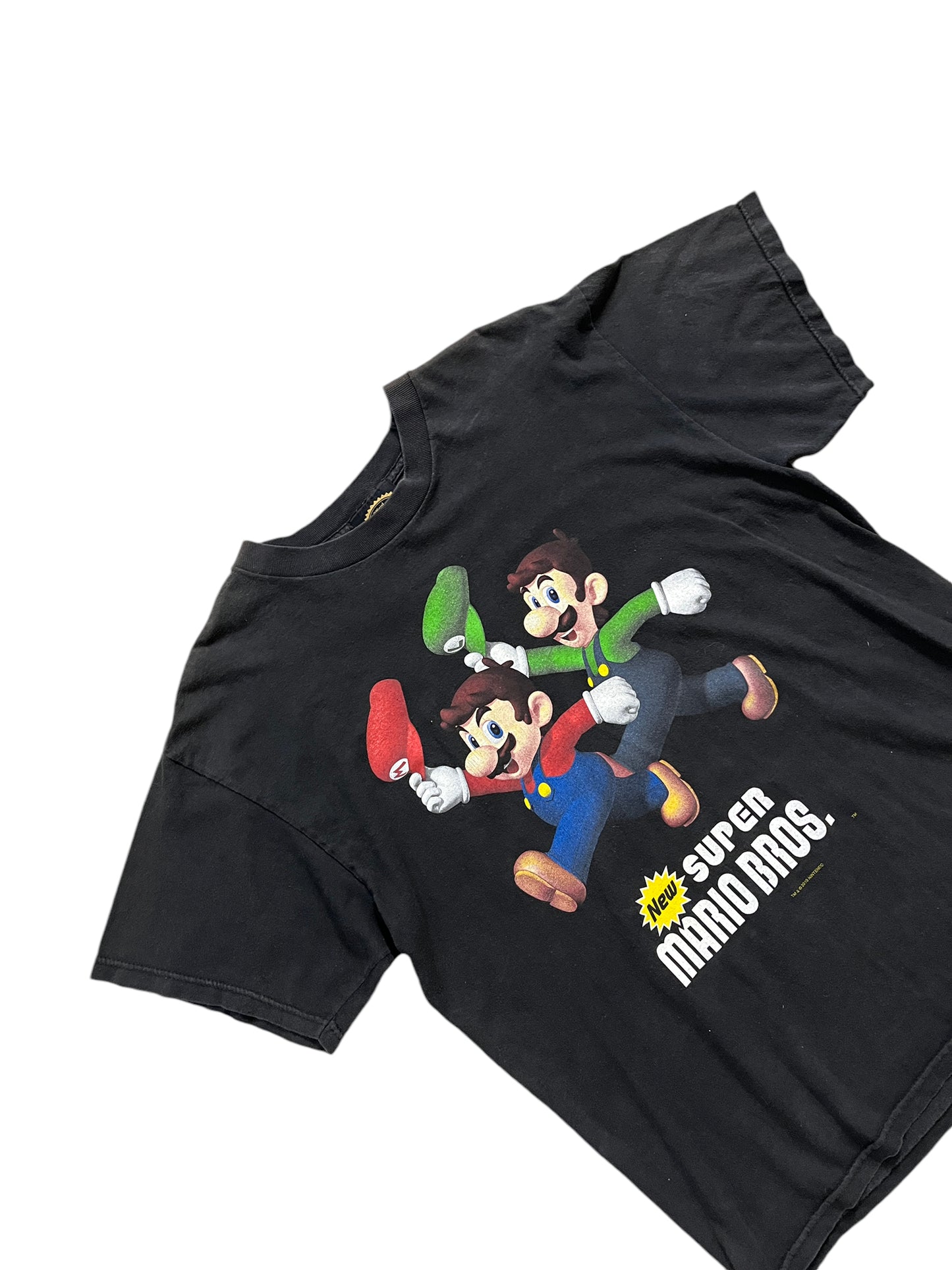 Vintage Y2k Official Nintendo Seal Super Mario Bros Tee