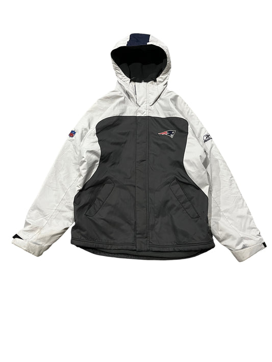 Y2k NFL England Patriots Hooded Jacket