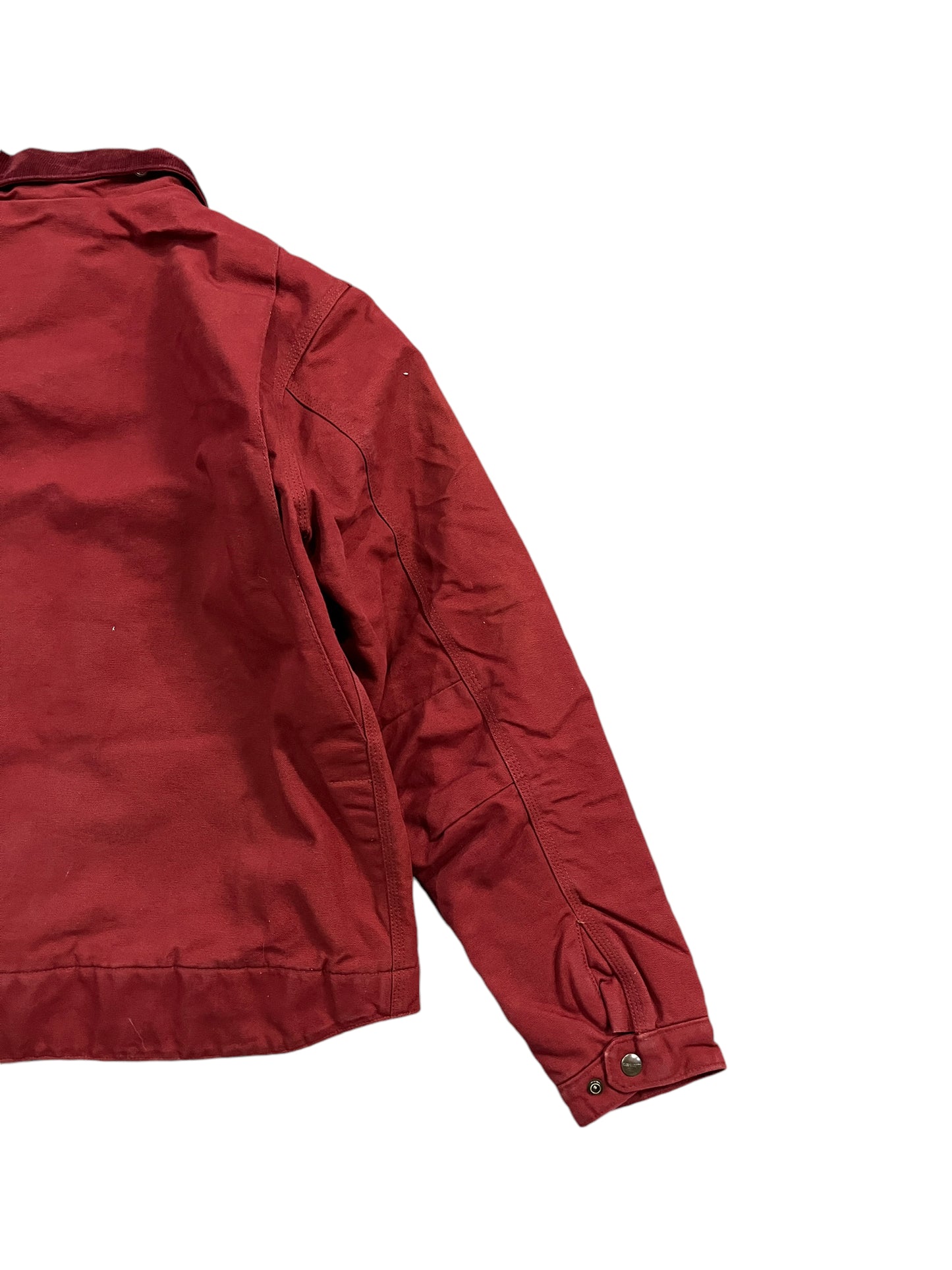 Vintage 1 of 1 Rework Carhartt Jacket Dark Red