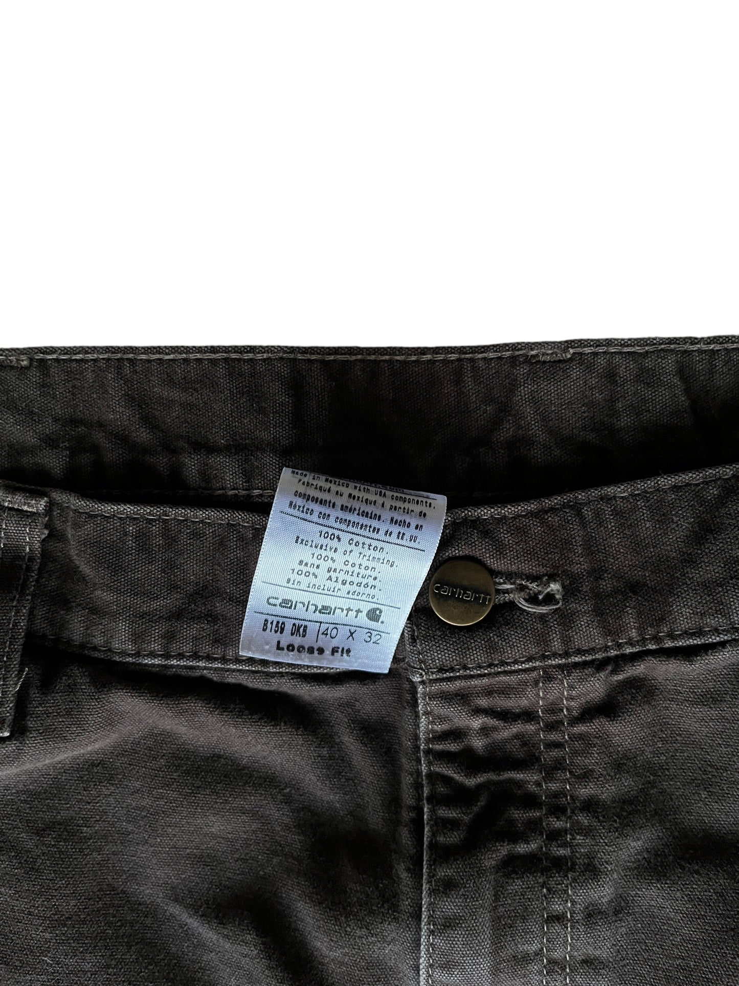 Vintage Carhartt Relaxed Pants Brown