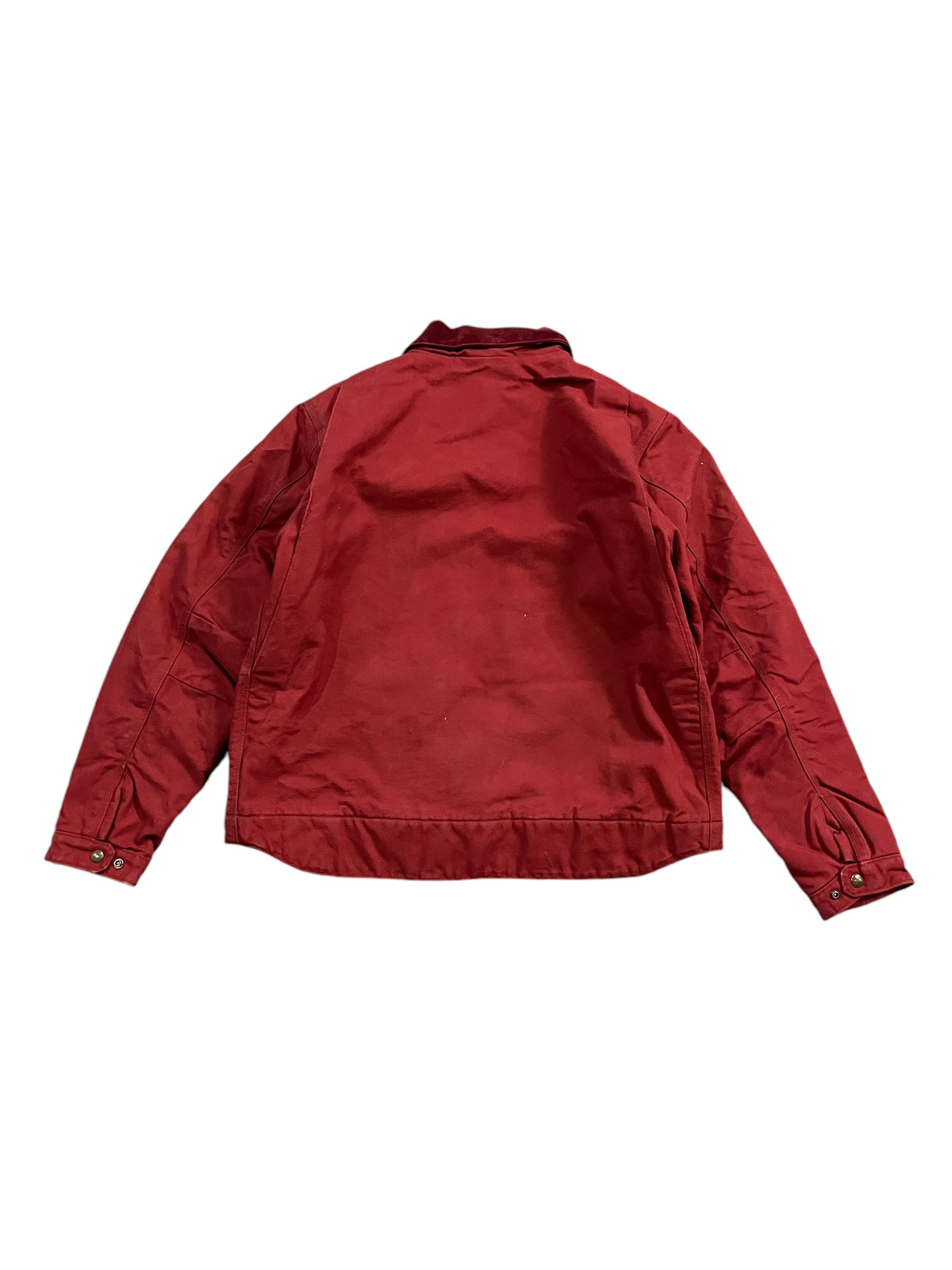 Vintage 1 of 1 Rework Carhartt Jacket Dark Red