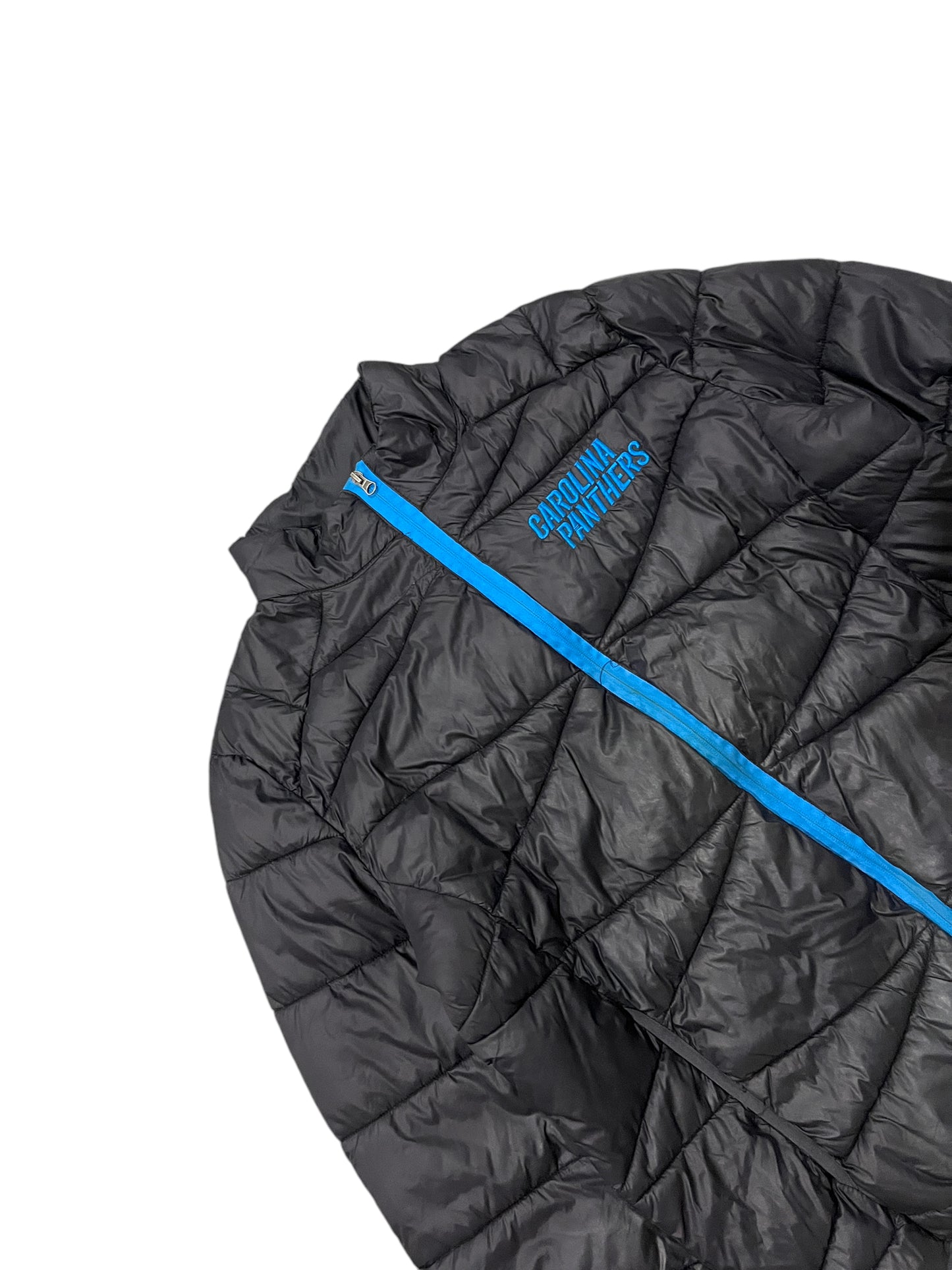 Y2k NFL Carolina Panthers Puffer Jacket