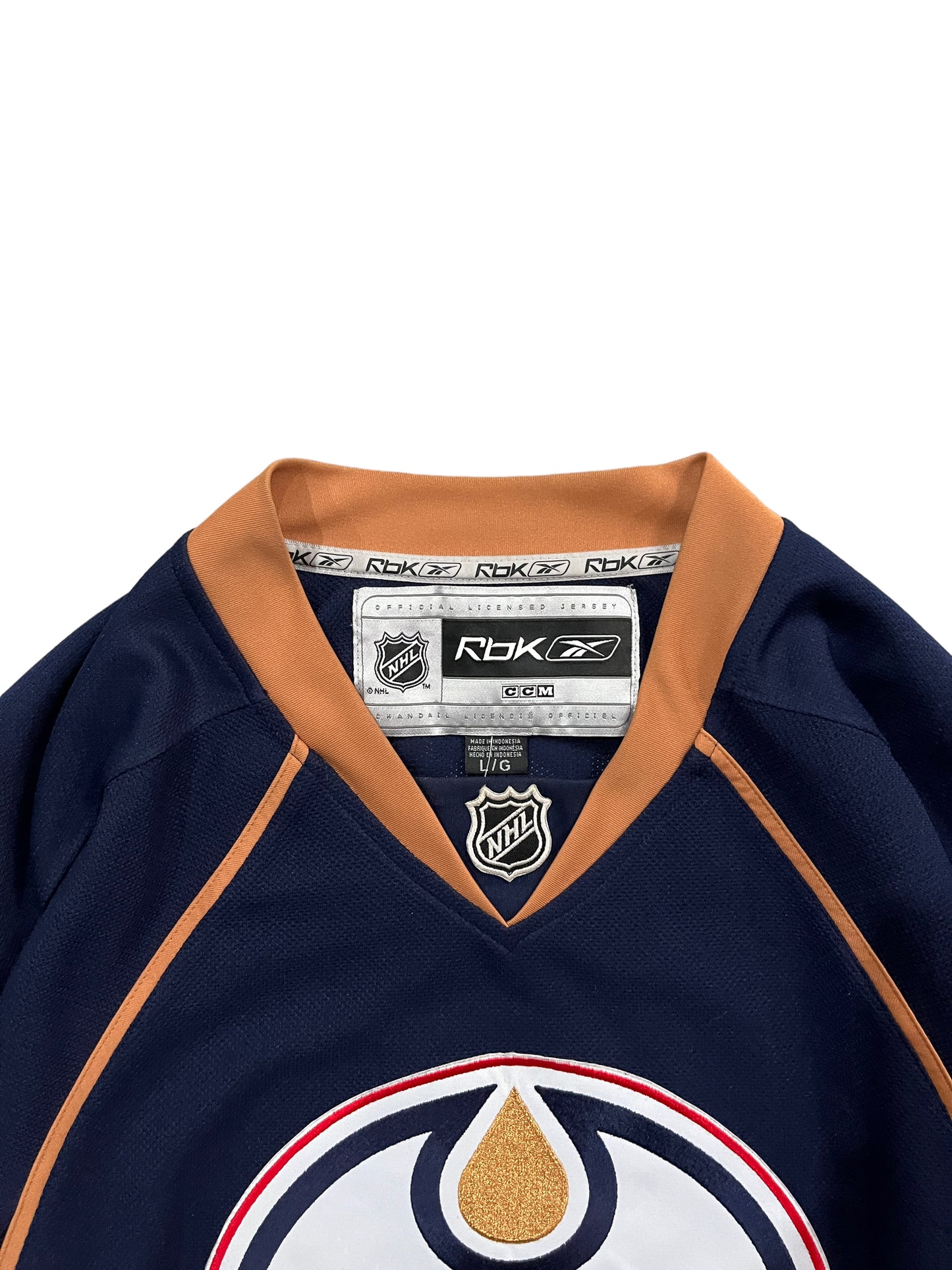 NHL CCM Reebok Edmonton Oilers Jersey