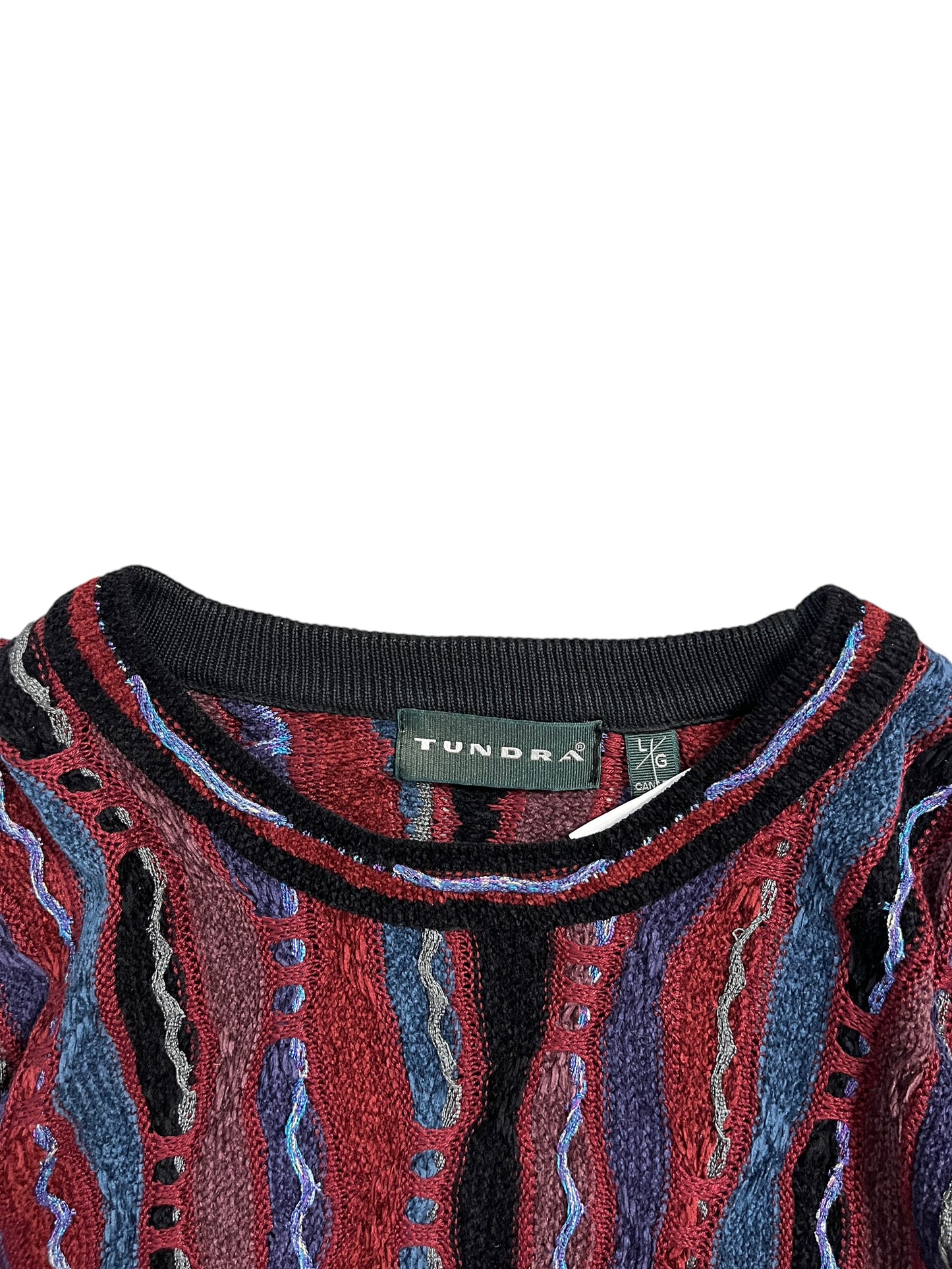 Vintage Tundra 3d Knit Sweater