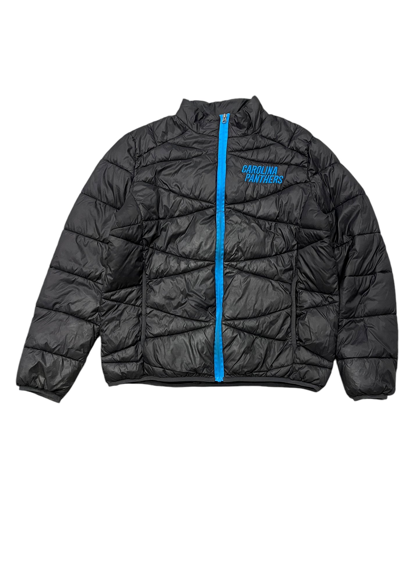 Y2k NFL Carolina Panthers Puffer Jacket