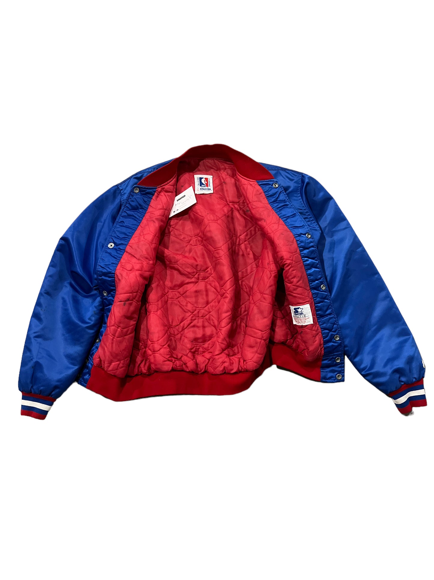 Vintage Starter Detroit Pistons Satin Jacket