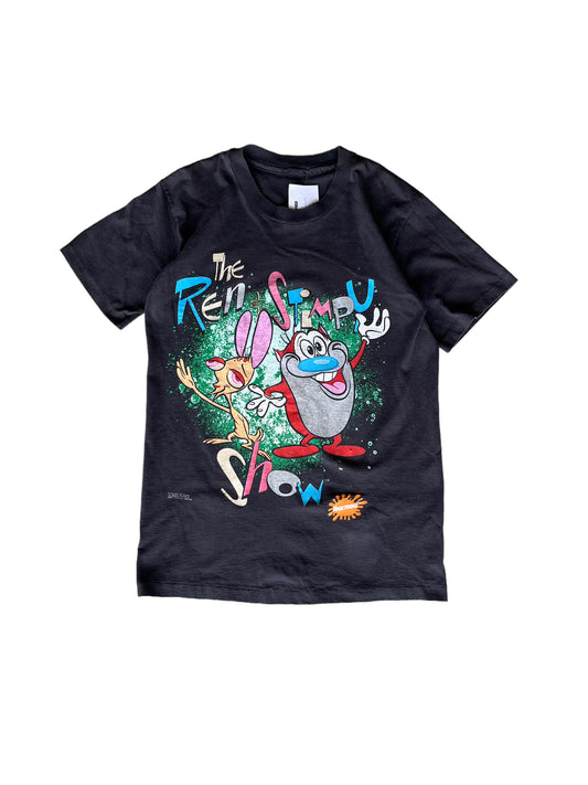 Vintage 90's Nickledeon The Ren & Stimpy Show Tee