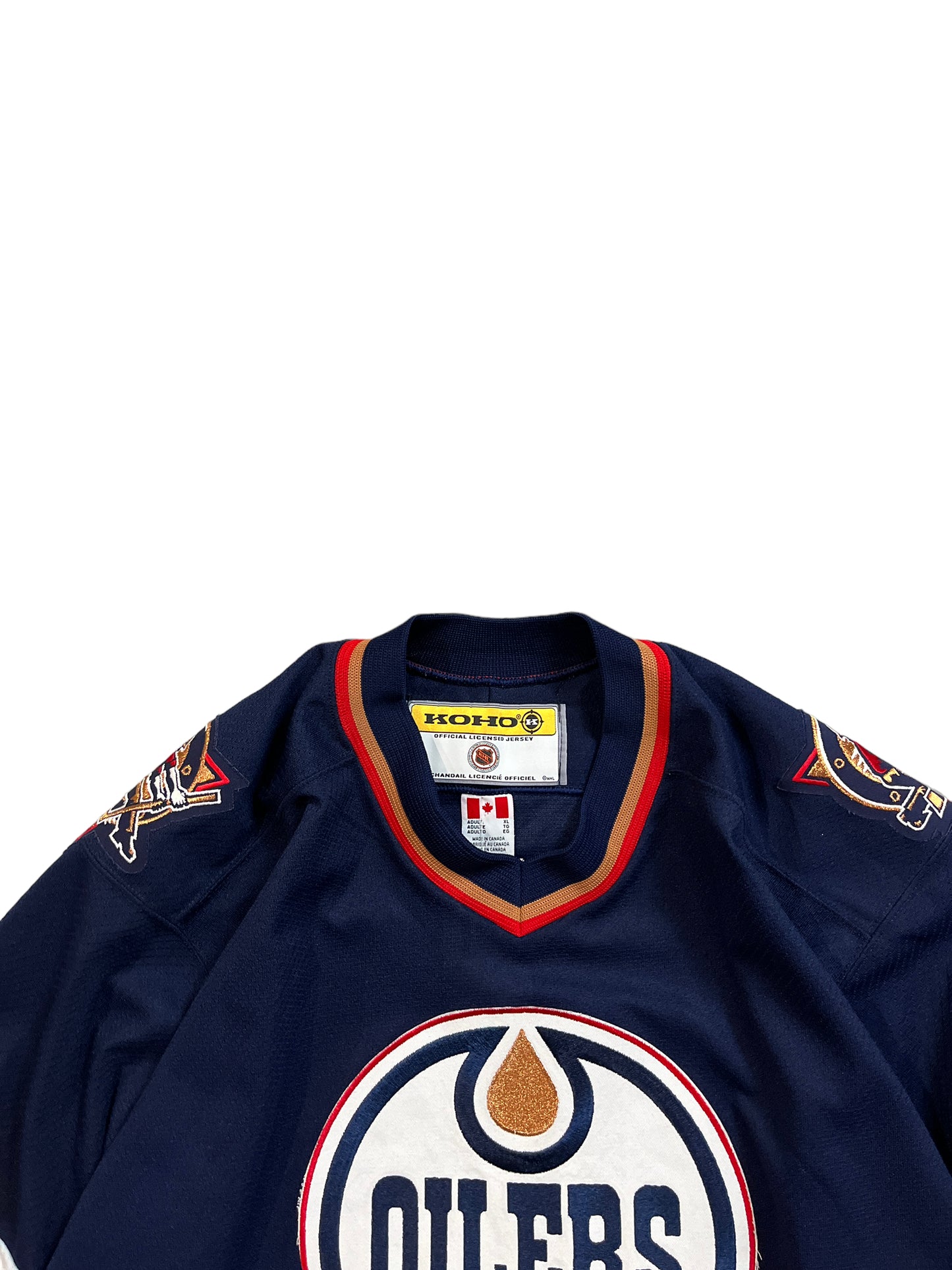 Official NHL Edmonton Oilers "KOHO" Jersey