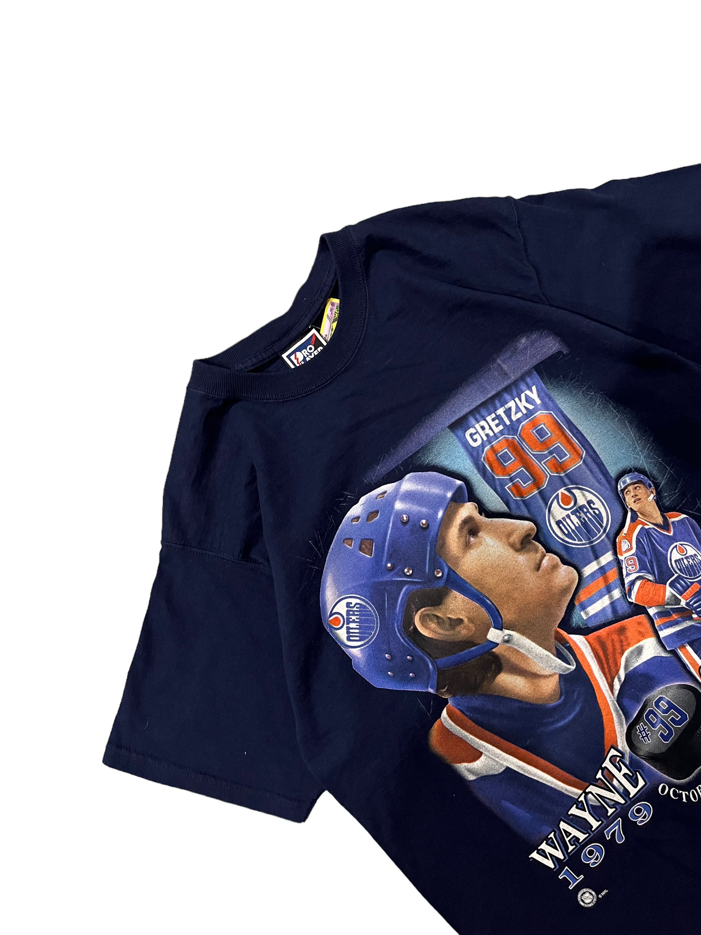 Vintage Pro Player Edmonton Oilers  Wayne Gretzky Tee