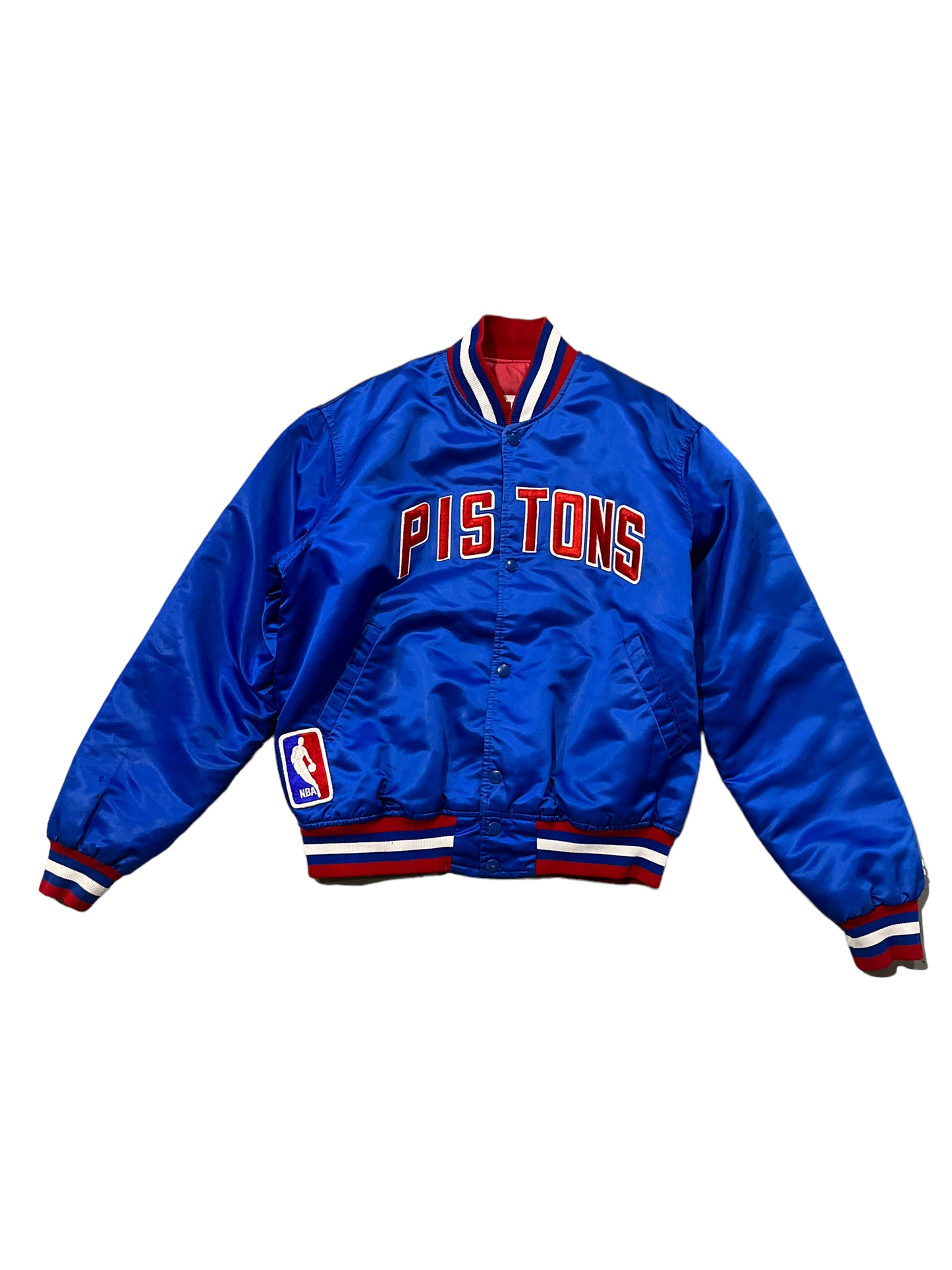 Vintage Starter Detroit Pistons Satin Jacket