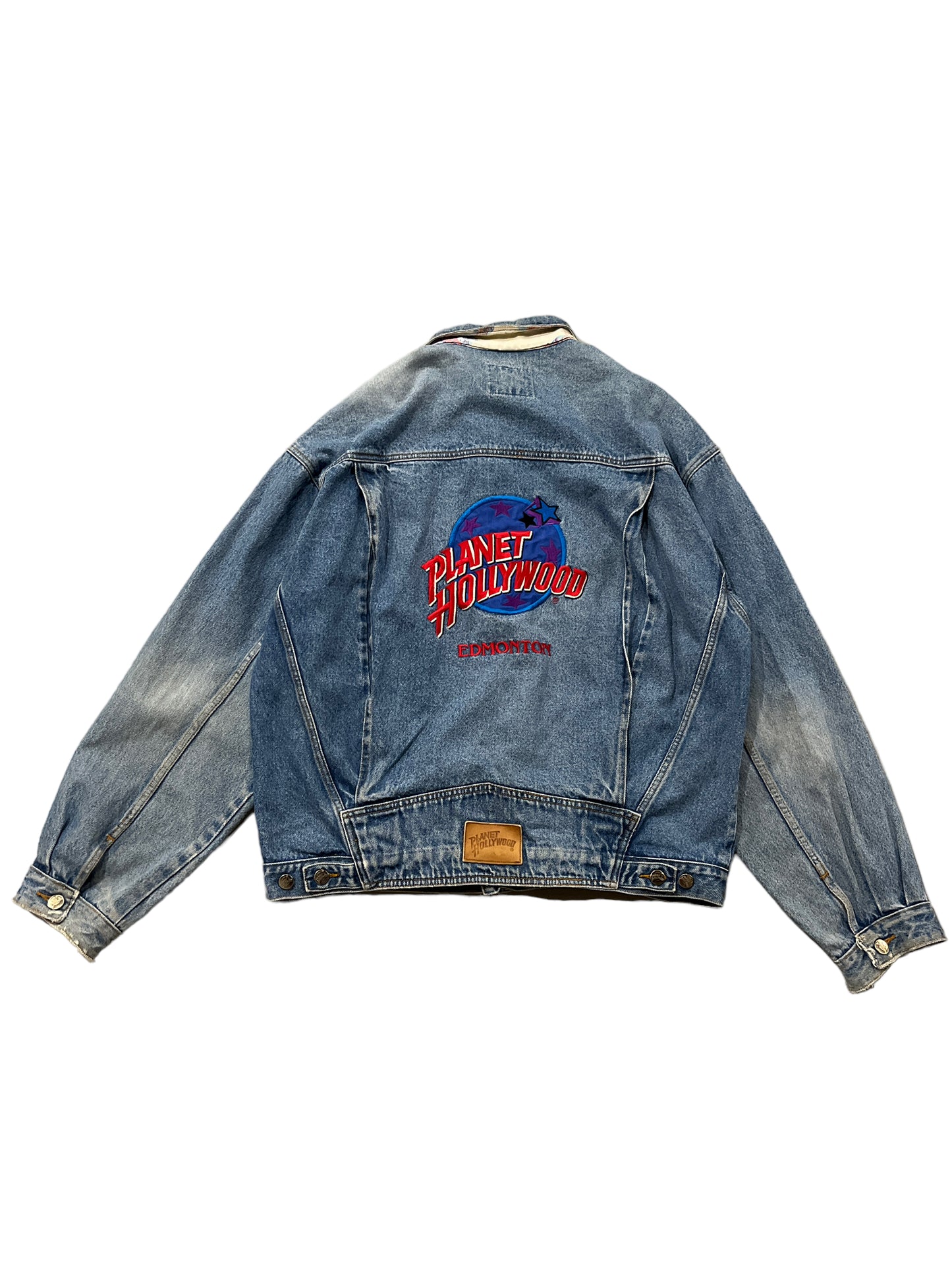 Vintage Planet Hollywood Denim Jacket