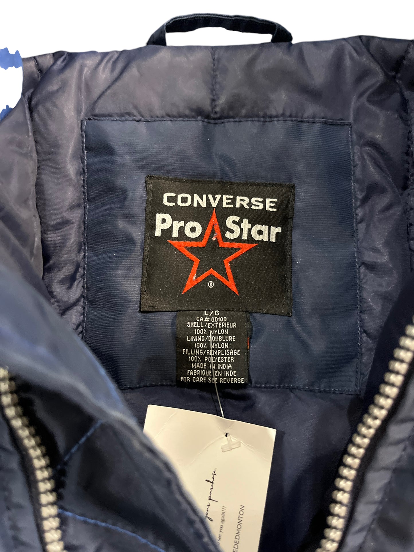 Vintage Converse All Star Puffer Jacket