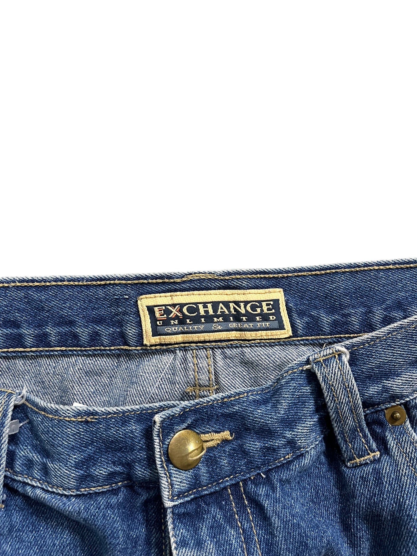 Vintage "Exchange Limited" Cool Blues Jean Shorts