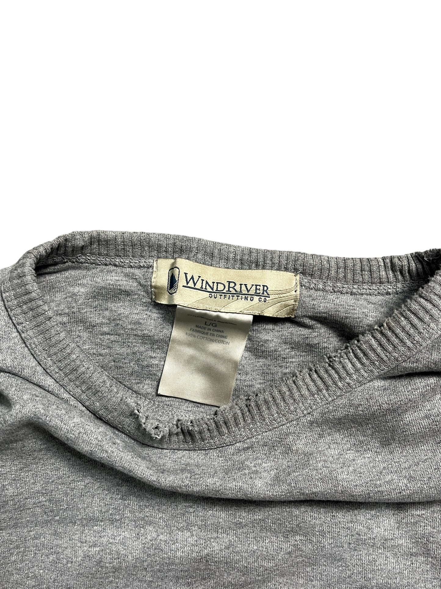 Vintage Windriver Sweater Grey