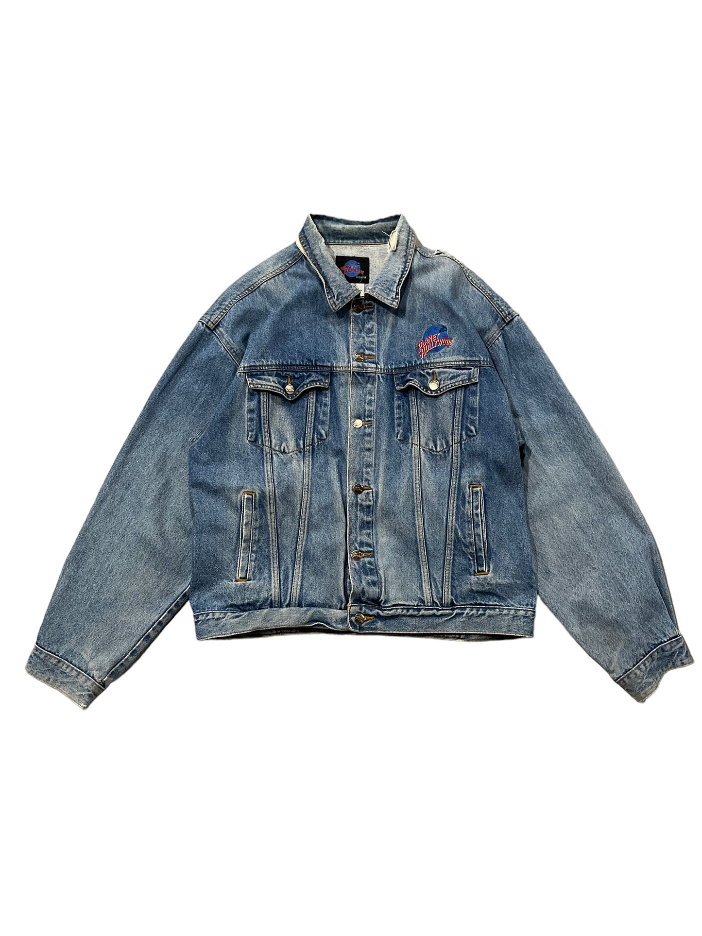 Vintage Planet Hollywood Denim Jacket