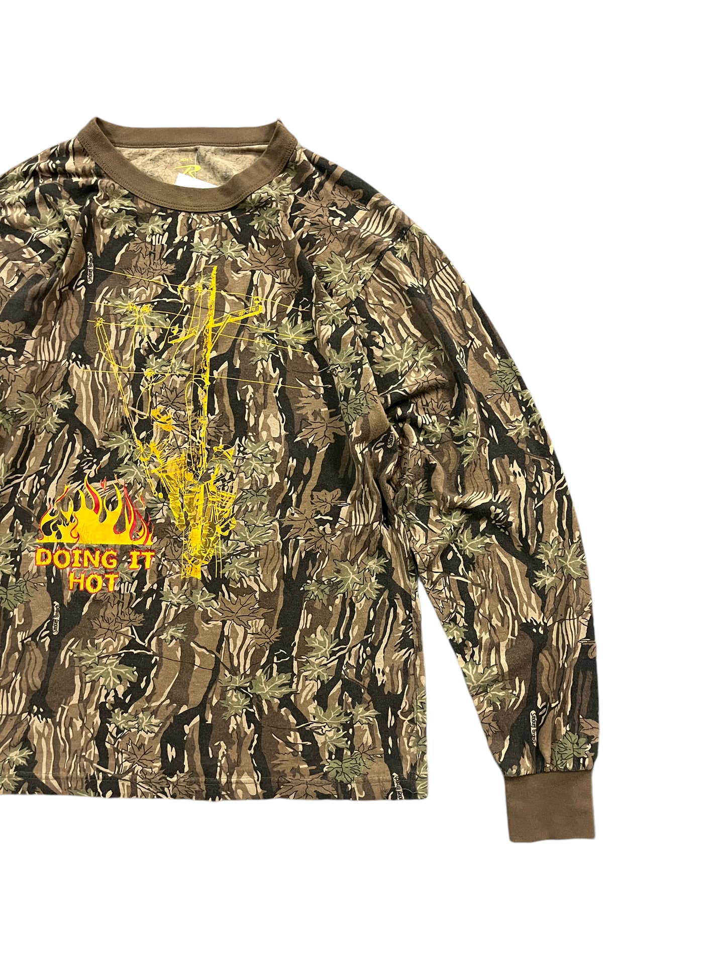 Vintage Rothco Camo Tree Long Sleeves