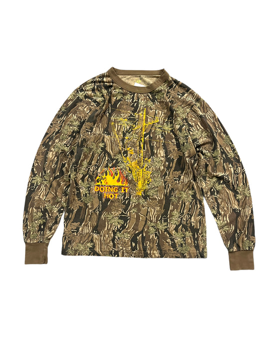 Vintage Rothco Camo Tree Long Sleeves