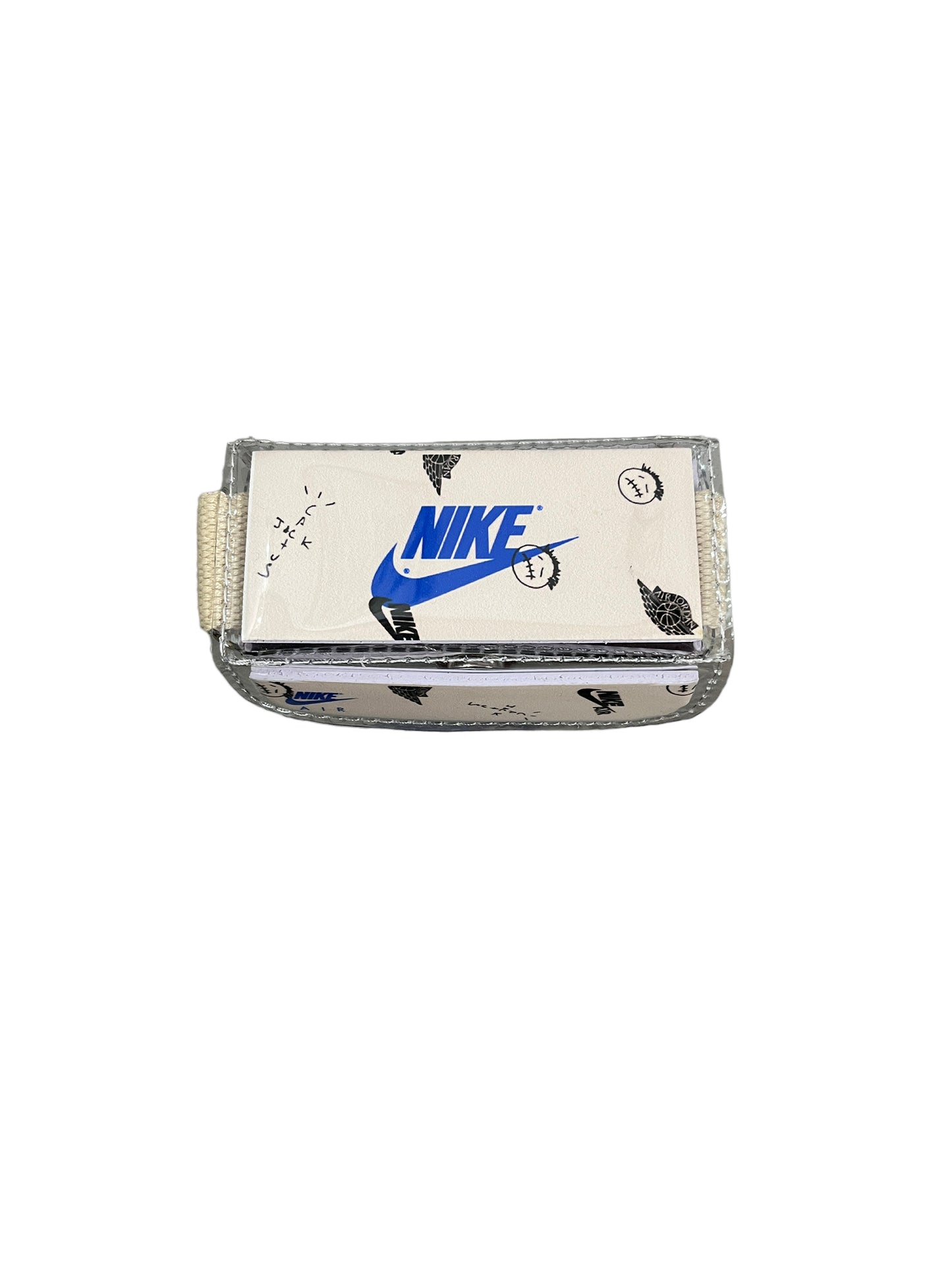 Custom Handmade Nike Box Bag - Small (Blue)