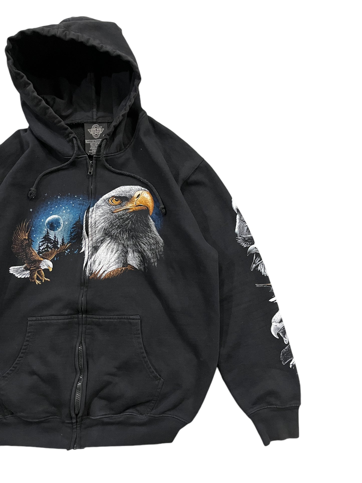 Rare Vintage Rock Eagle Classic Hoodie