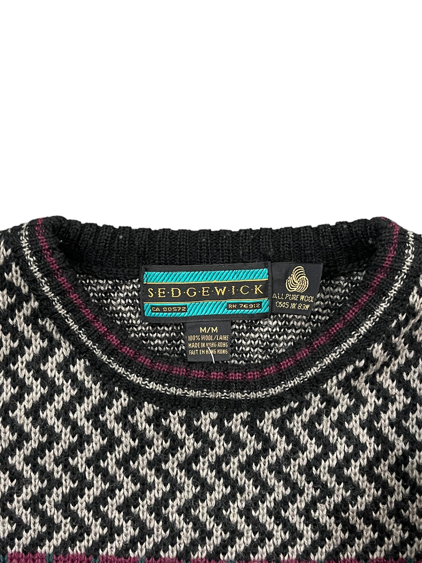 Vintage "Sedgewick" Knit Sweater