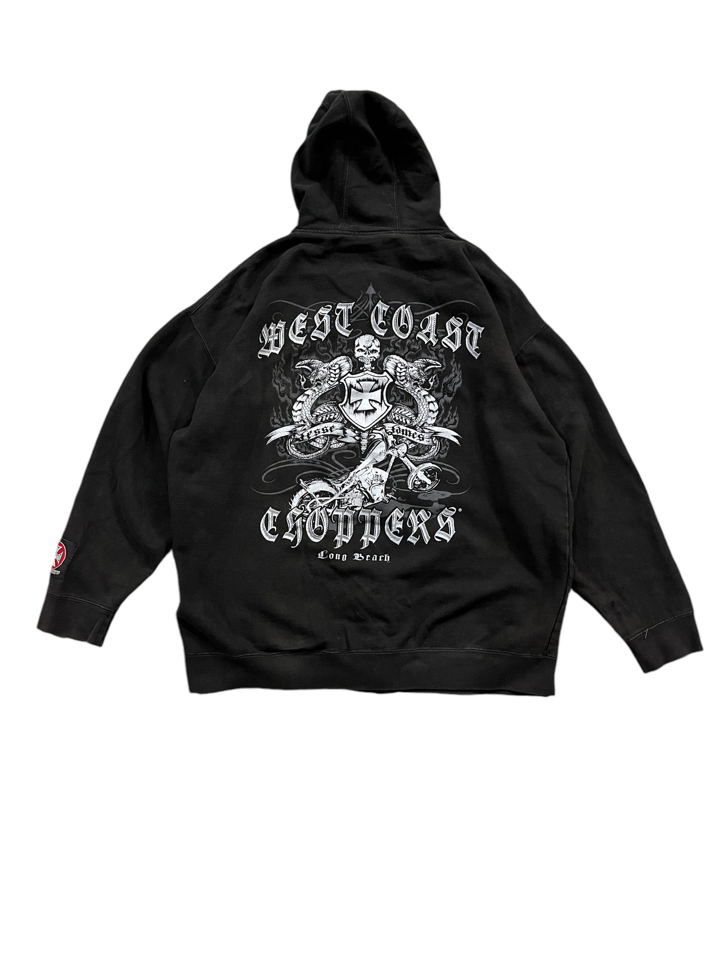 Vintage West Coast Choppers Full Zip Hoodie