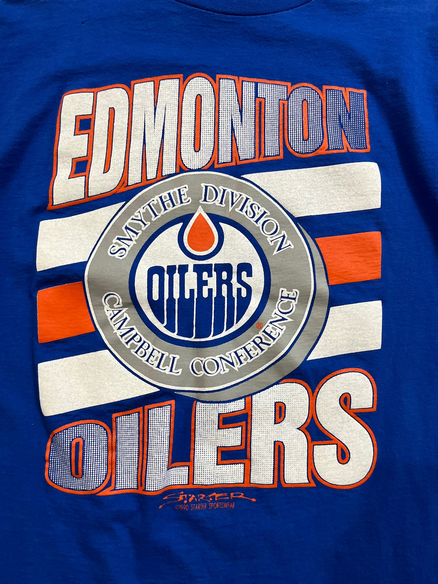 Vintage 90's Starter Edmonton Oilers Tee